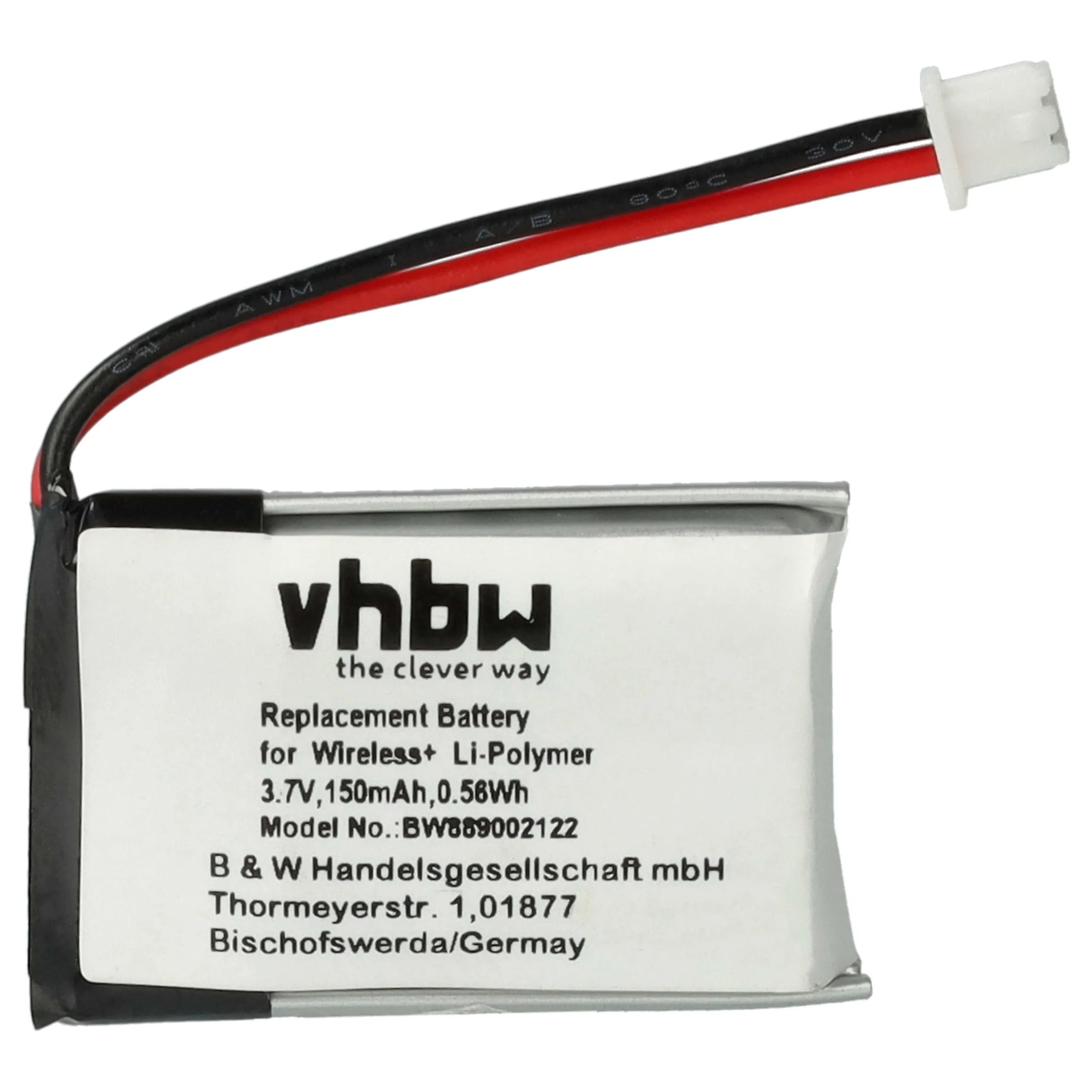 Batterie remplace Carrera 20089823 modèle radio-télécommandé - 150mAh 3,7V Li-polymère