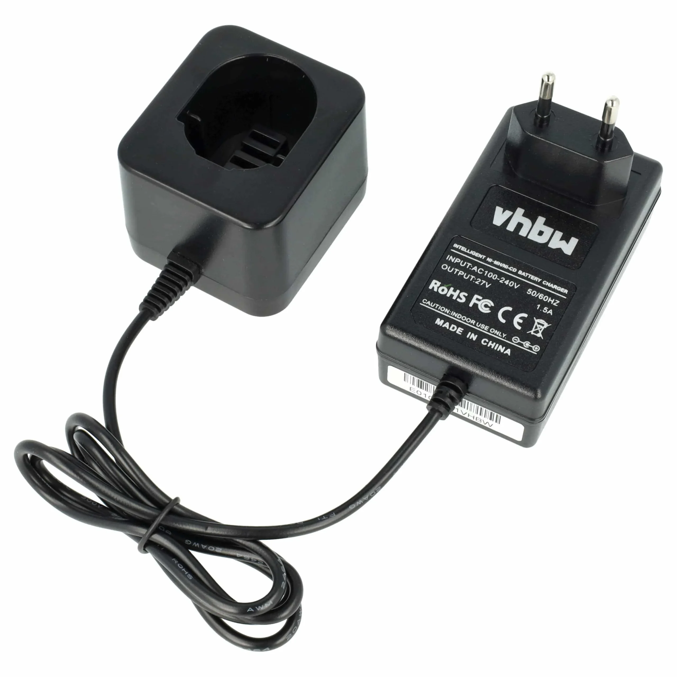 Chargeur pour batterie d'outil électrique ELU, Dewalt, Black & Decker CD231K - Ni-Cd, NiMH
