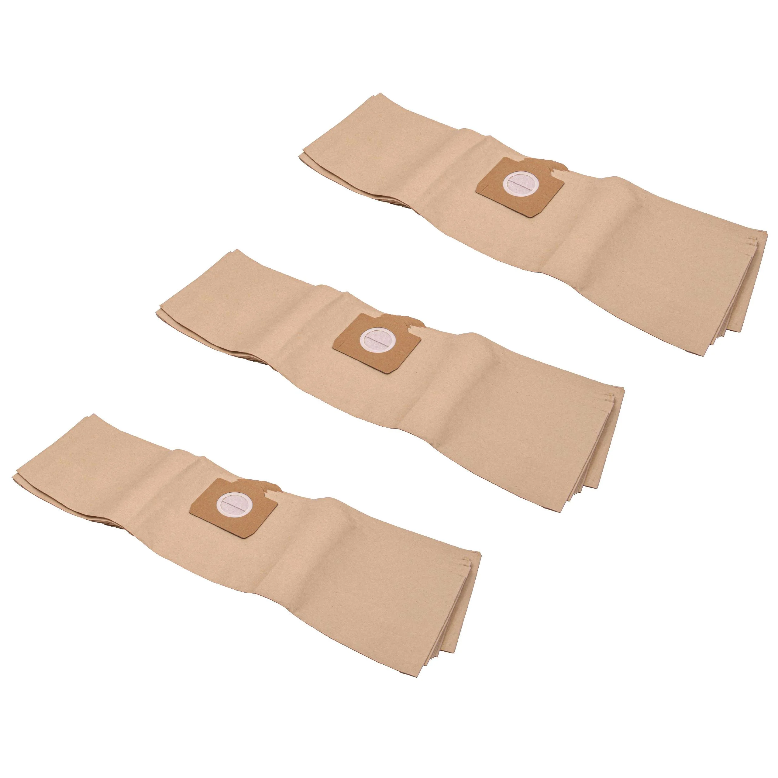 30x Sac remplace Hoover H39 pour aspirateur Moulinex - papier