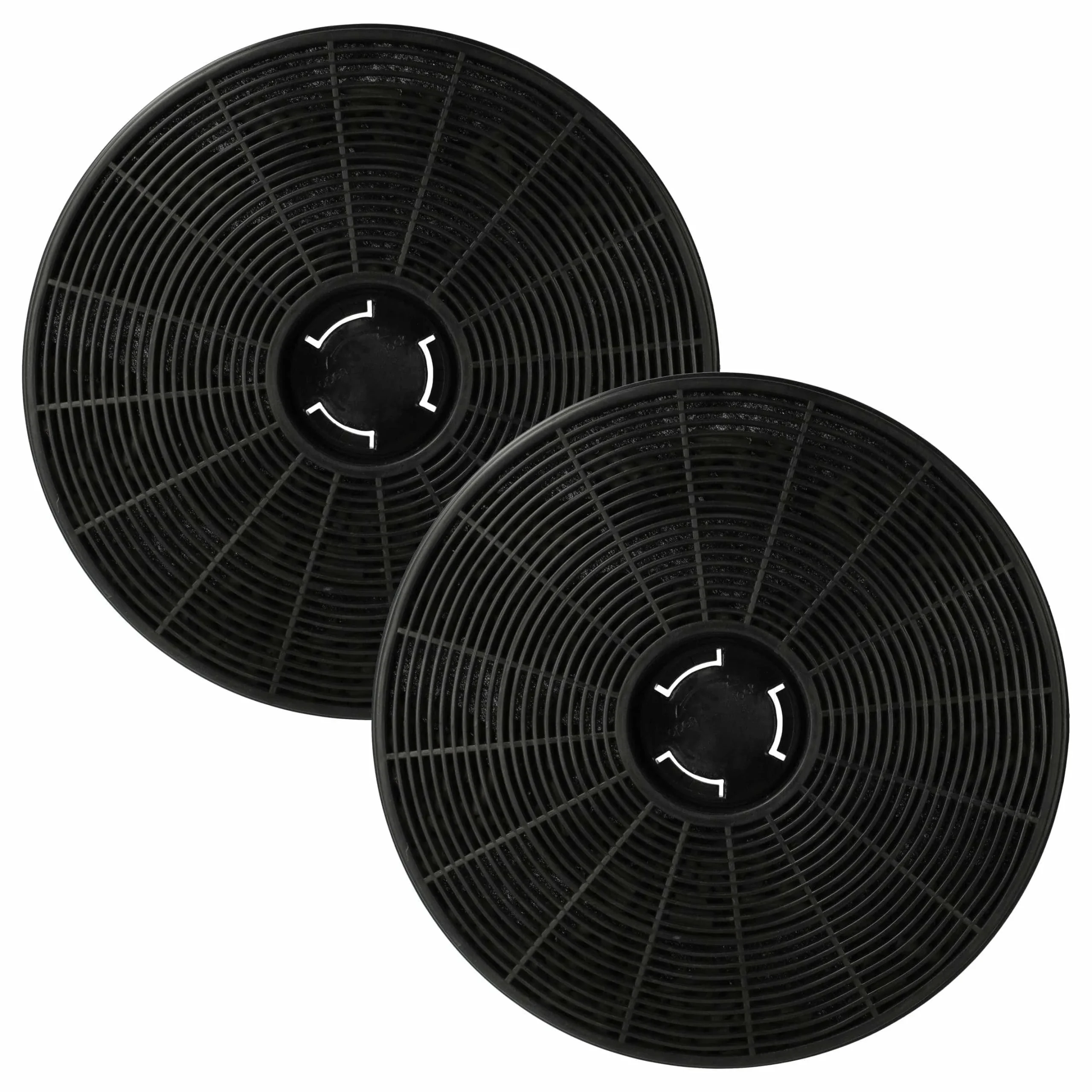 2x Filtres à charbon actif remplace Klarstein 10035386 pour hotte Respekta - Accessoires appareils ménagers