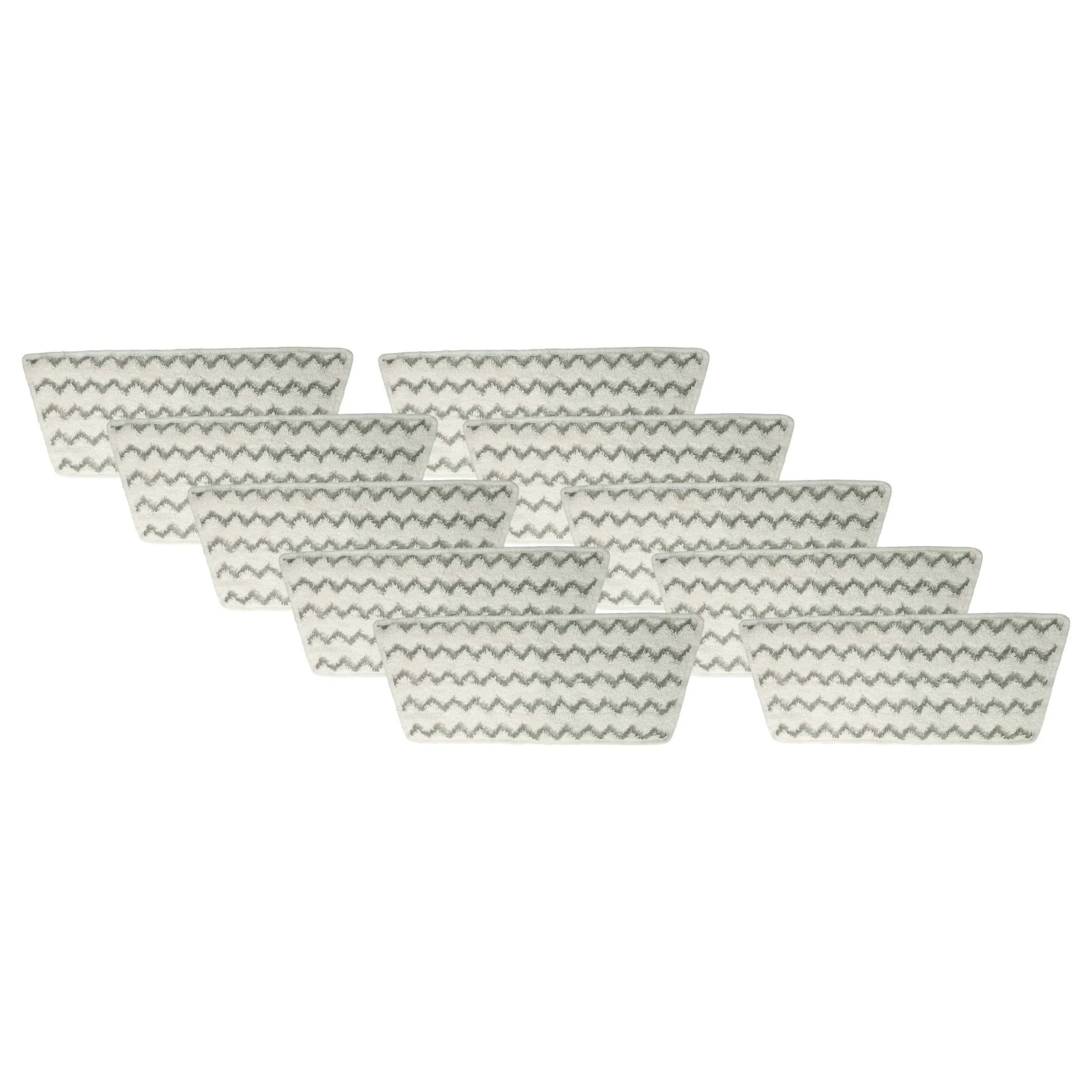 10x Lingette remplace Vileda 161717 pour nettoyeur vapeur Vileda - Accessoires appareils ménagers