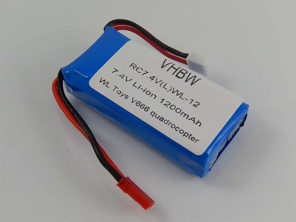 Batterie pour drone Wltoys, UDI, YiZhan / JJRC U829A- 1200mAh 7,4V Li-ion