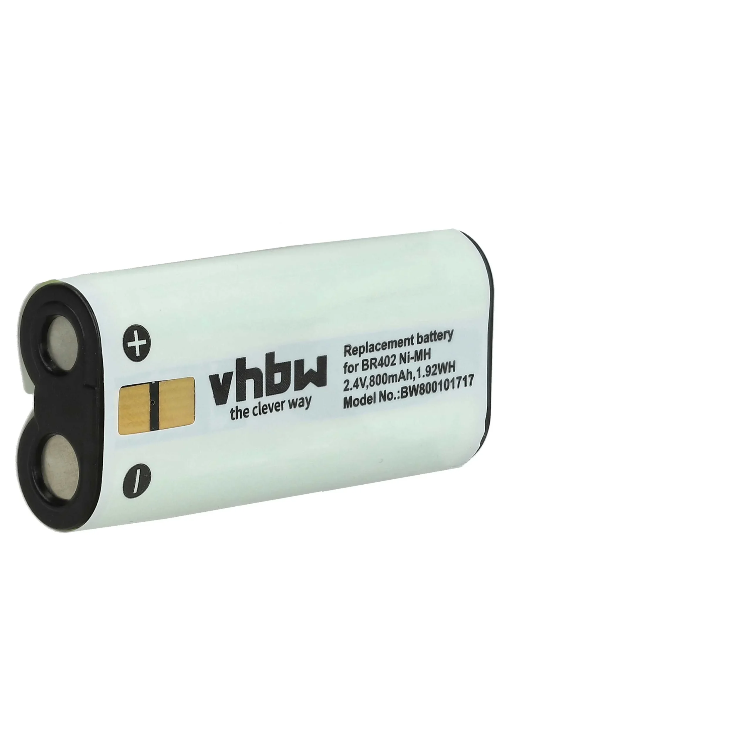Batterie remplace Olympus BR403, BR402 dictaphone - 800mAh 2,4V NiMH