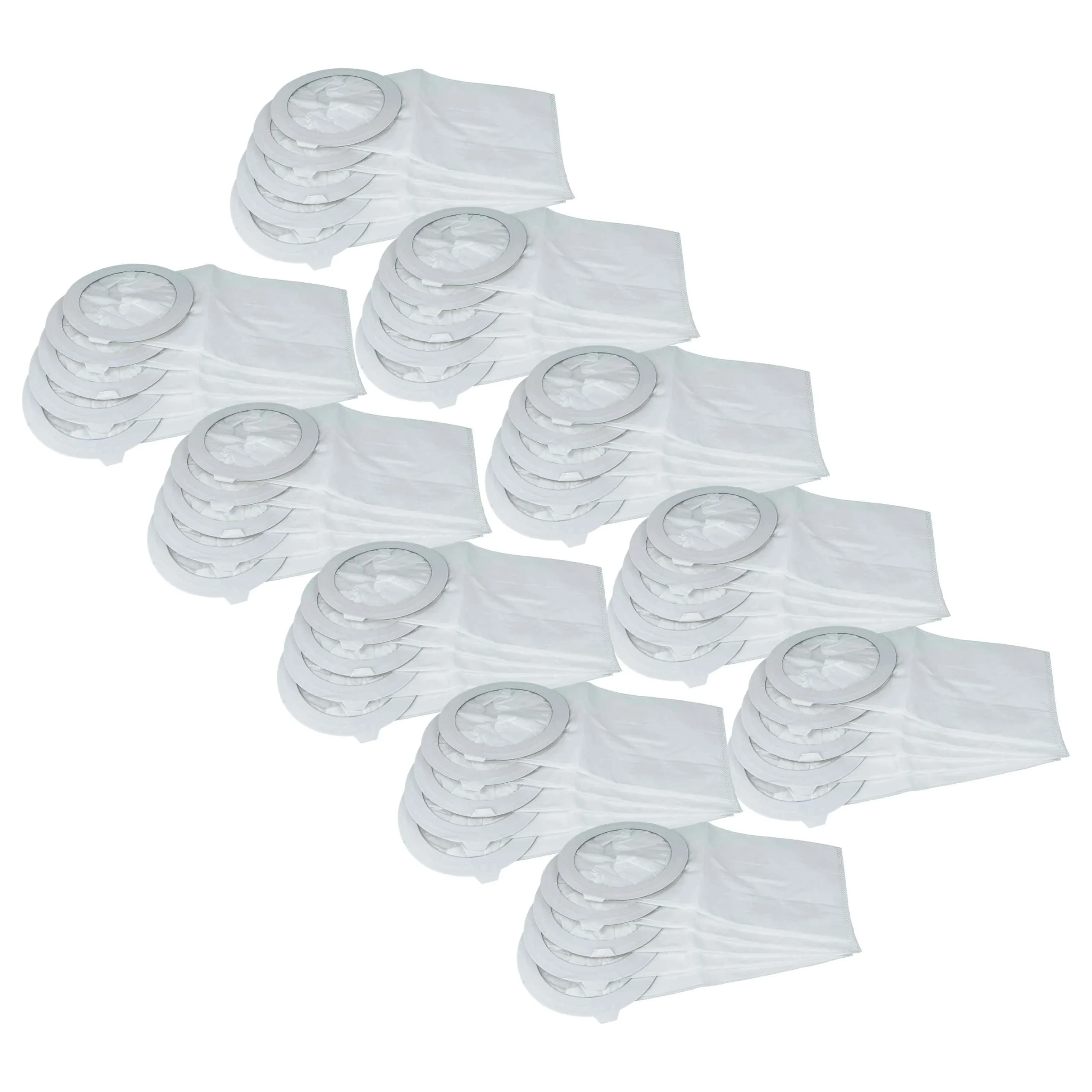 50x Sac remplace Nilfisk 1471097500 pour aspirateur Clarke - microfibre non tissée