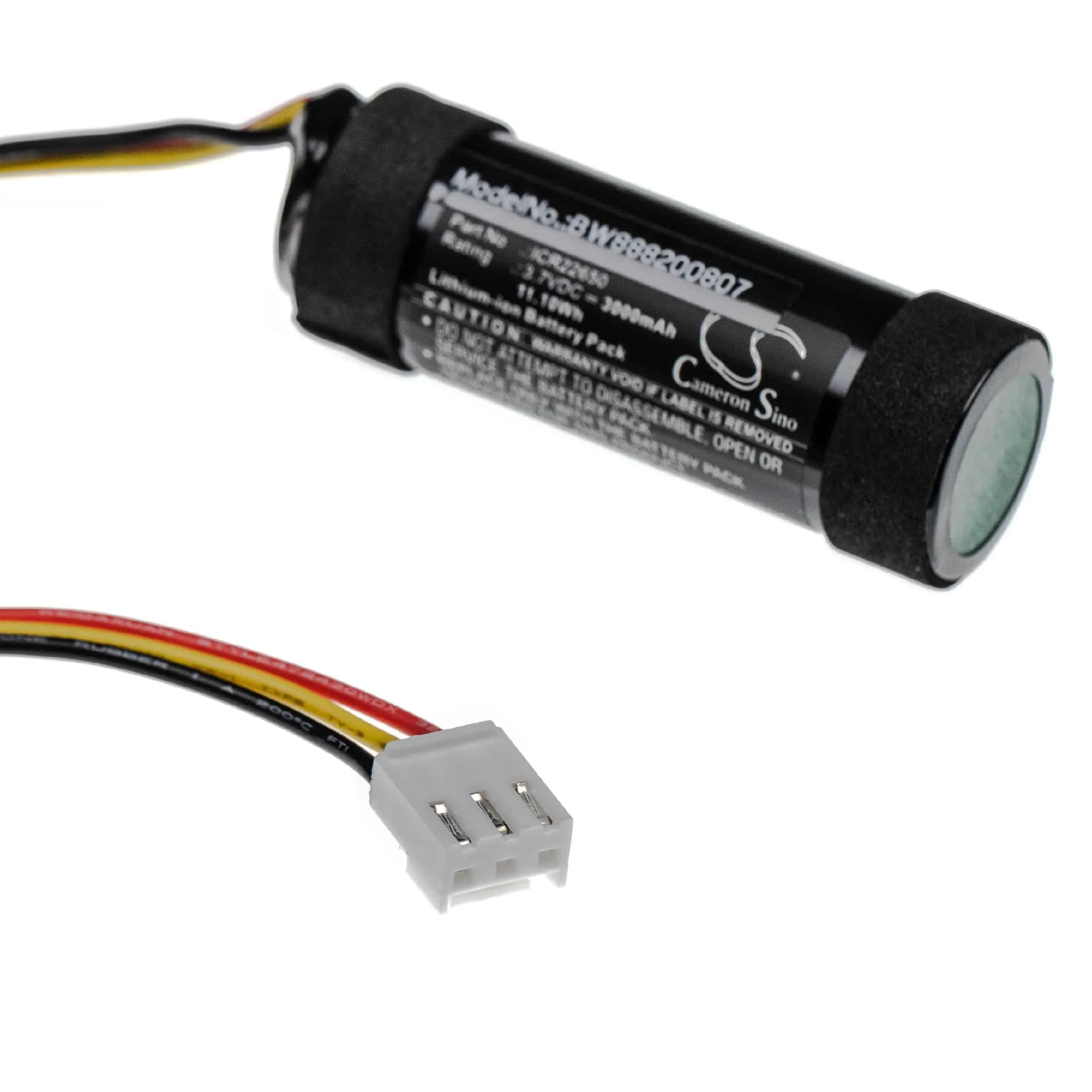 Batterie remplace Harman Kardon ICR22650 enceinte Harman Kardon - 3000mAh 3,7V Li-ion