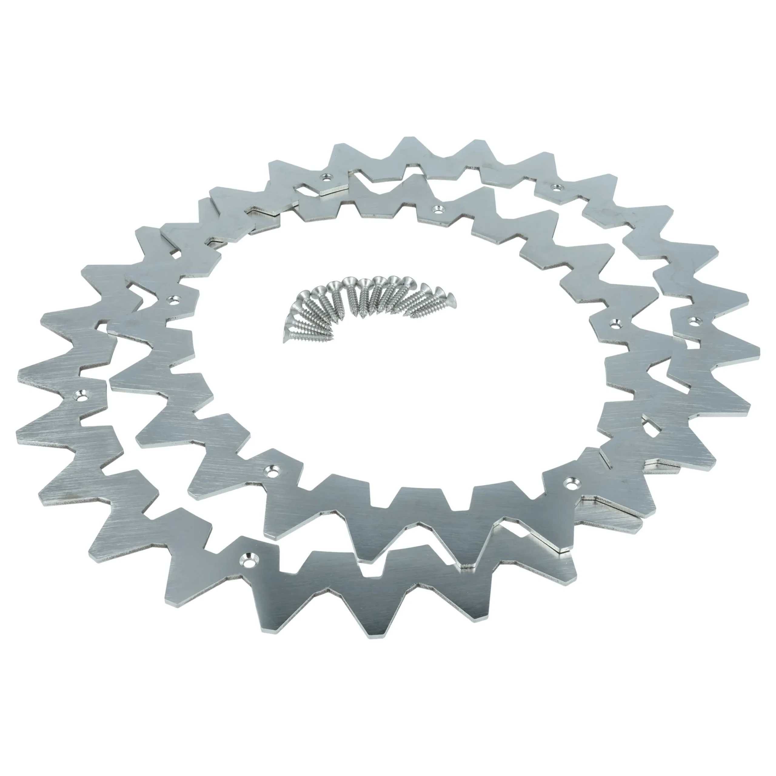 2x Crampons pour robot tondeuse Segway Navimow i105E - acier inox