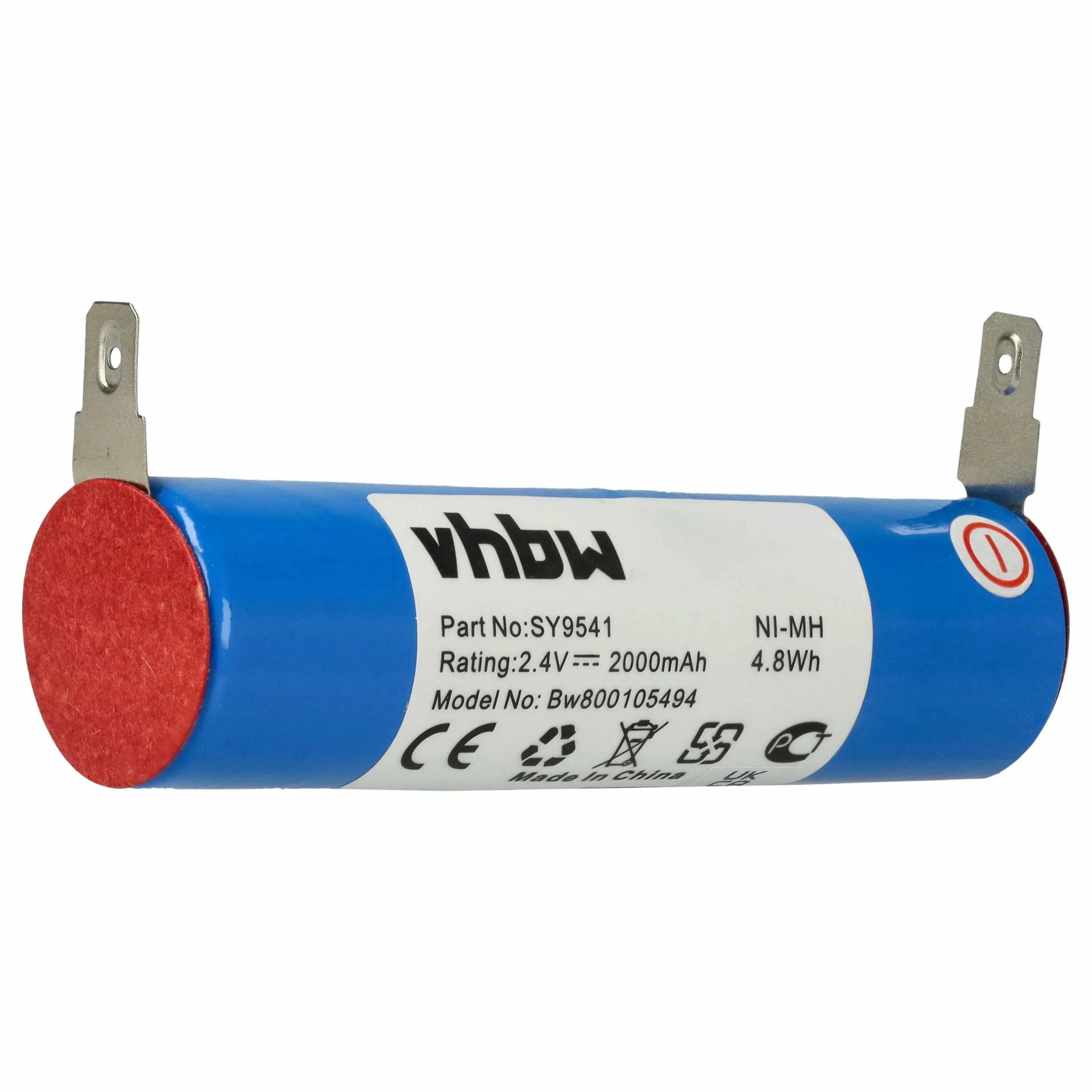 Batterie remplace SY9541 râpe a fromage - 2000mAh 2,4V NiMH