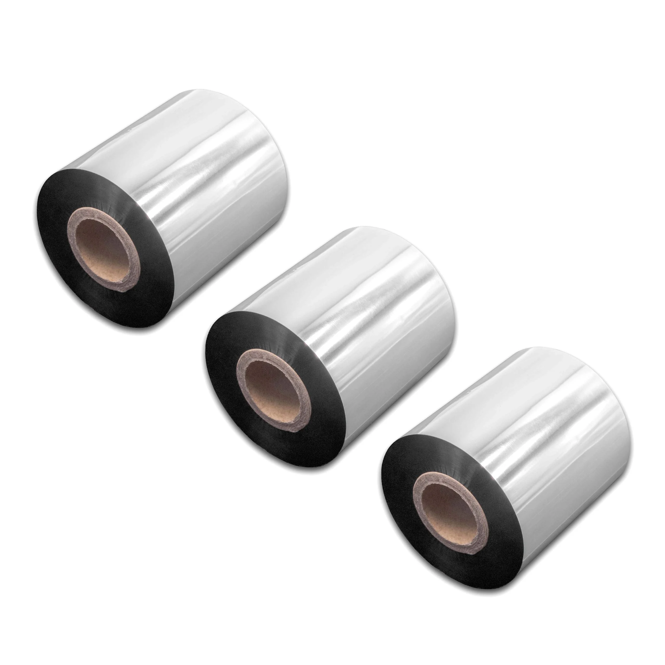 3x Ruban de transfert thermique pour imprimante Godex, Printronix, TSC, Valentin - 70 mm x 300 m, résine/cire