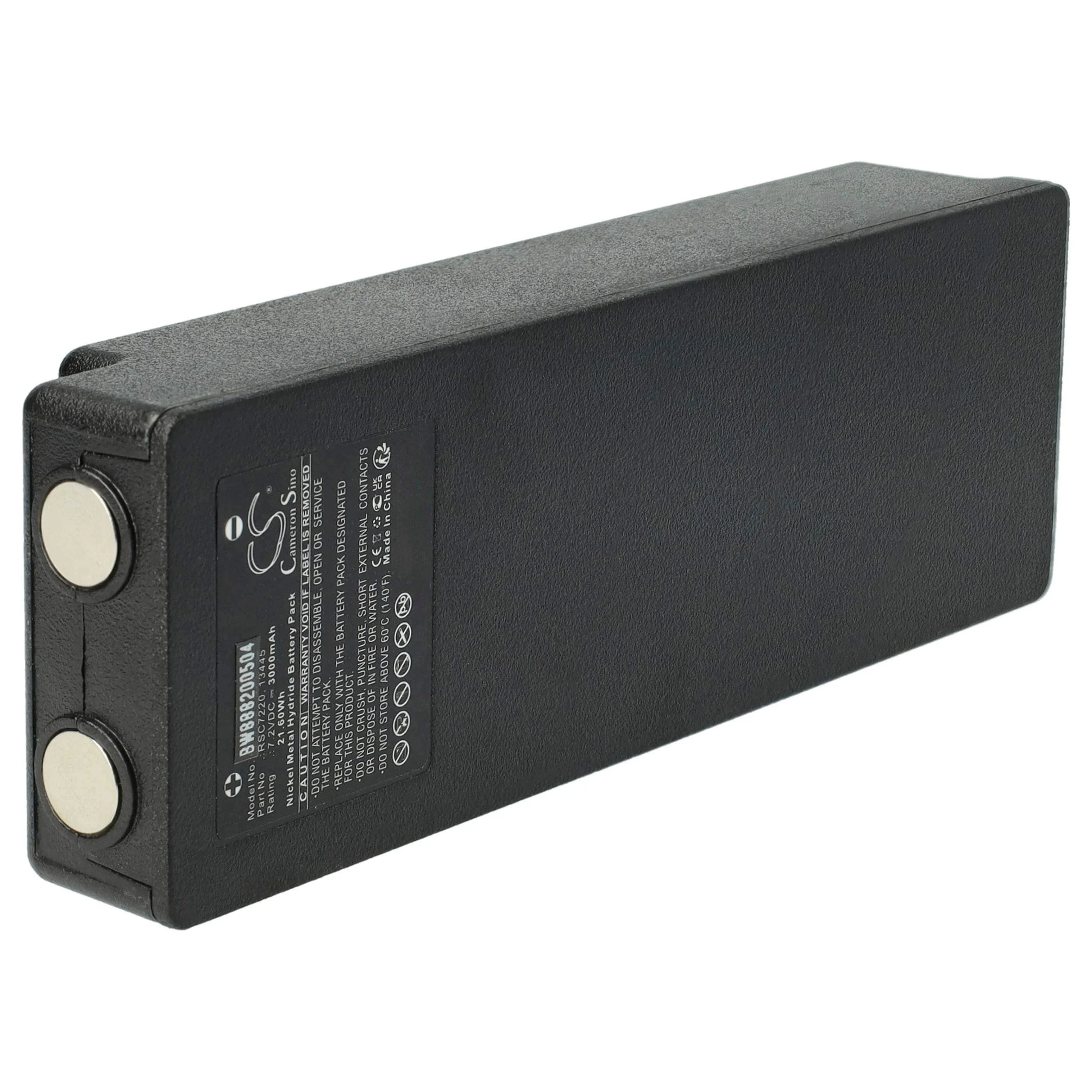 Batterie remplace Palfinger IM6024, RSC7220, 17162, 708031757, 16131, 1026, 13445 - 3000mAh 7,2V NiMH