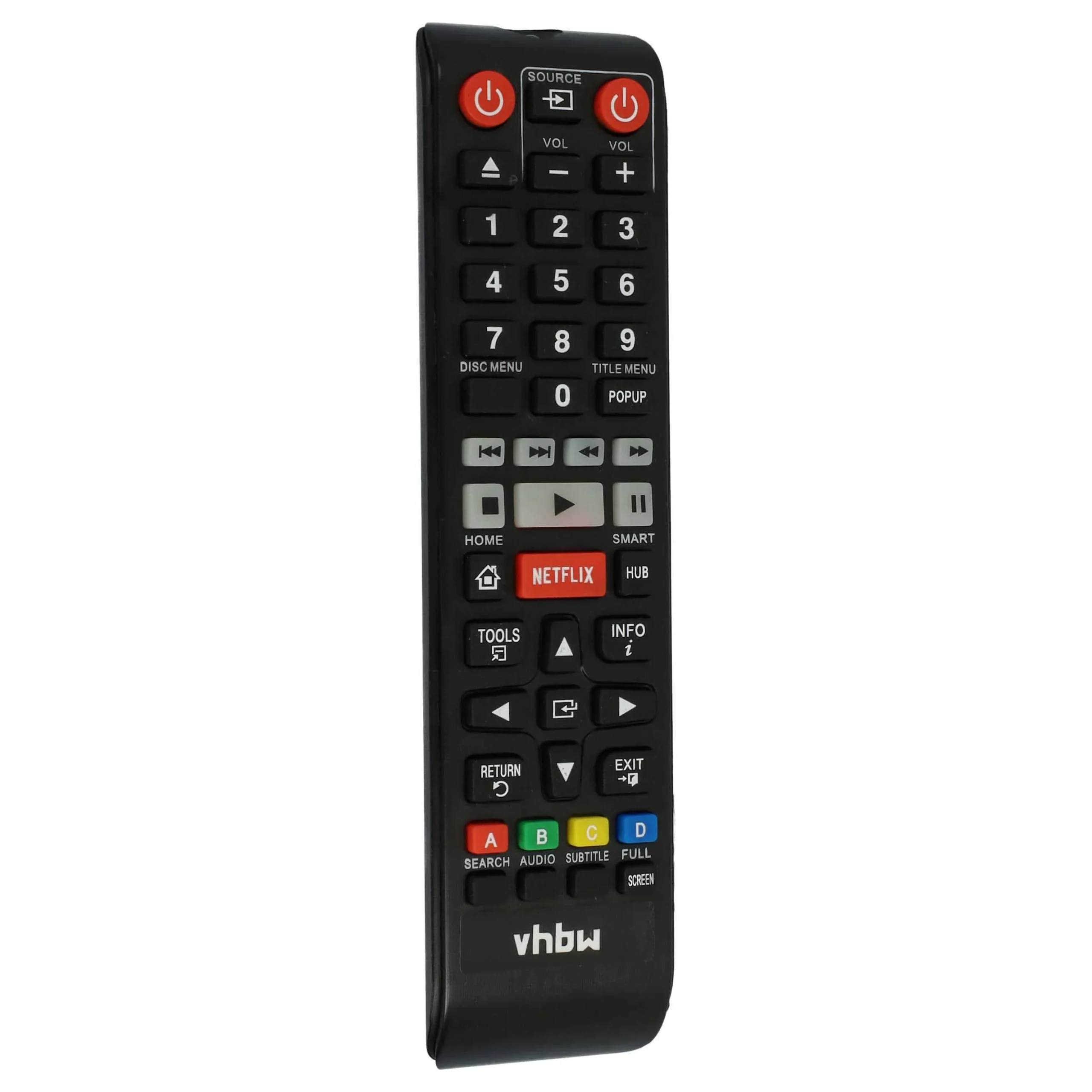 Télécommande remplace Samsung AH59-02423A, AH59-02411A, AH59-02420A pour lecteur DVD, Blu-Ray Samsung