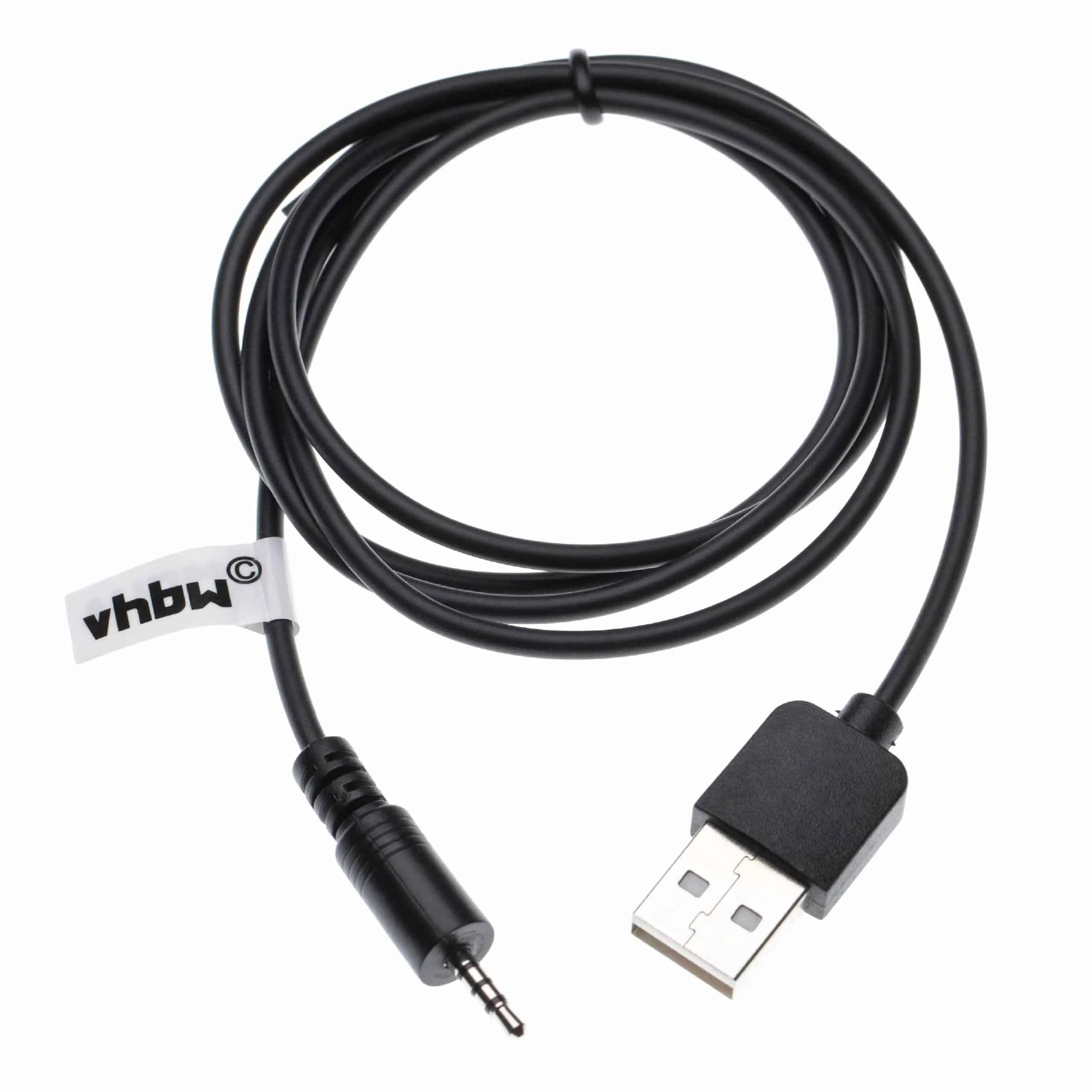 Câble de charge USB vers fiche jack 2,5 mm pour casque stéréo AKG, JBL, Harman Kardon E40, noir - Accessoires multimédia