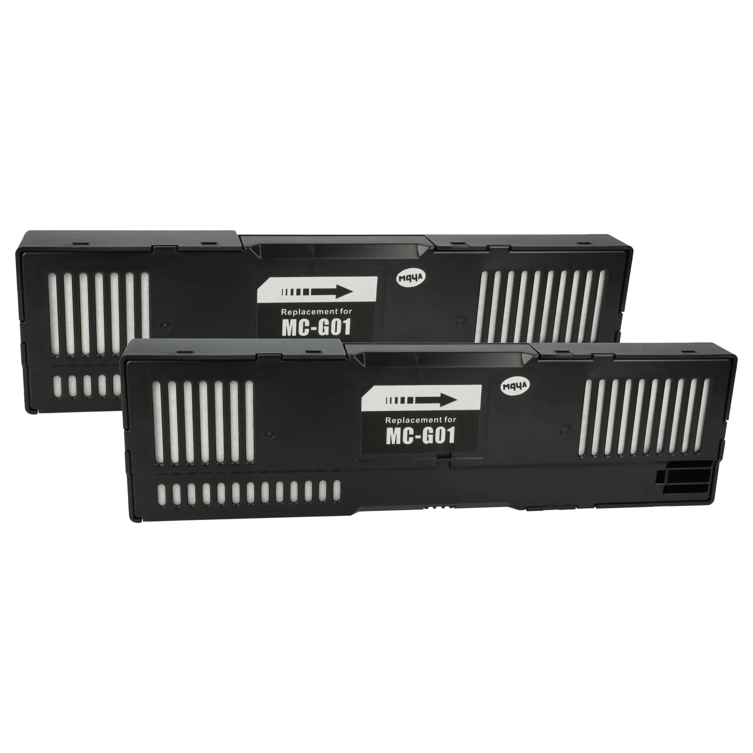 2x Collecteur d'encre usagée remplace Canon MC-G01, 4628C001 pour imprimante Canon - noir