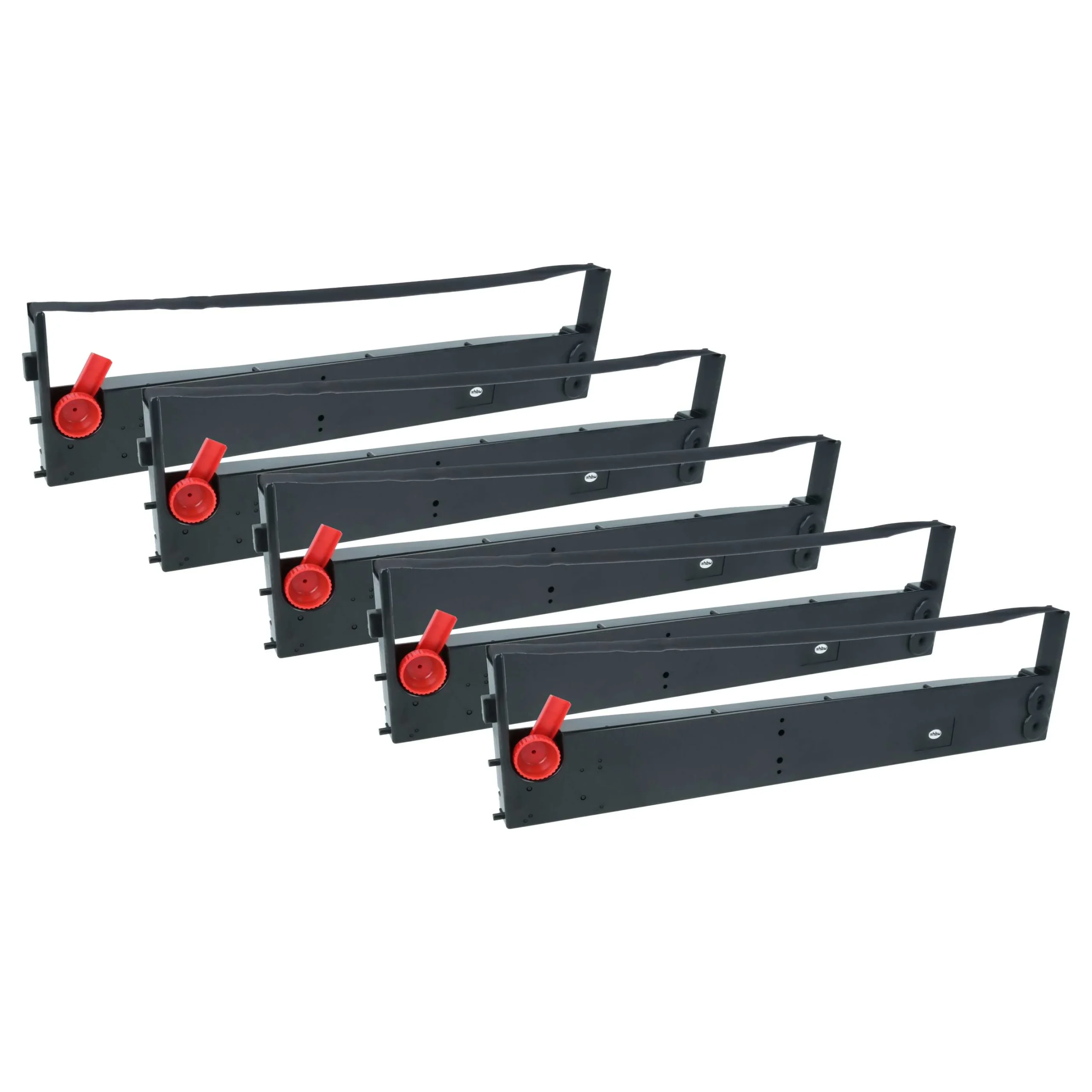 5x Ruban encreur remplace Tally Genicom 062471 pour imprimante matricielle / étiquette - noir