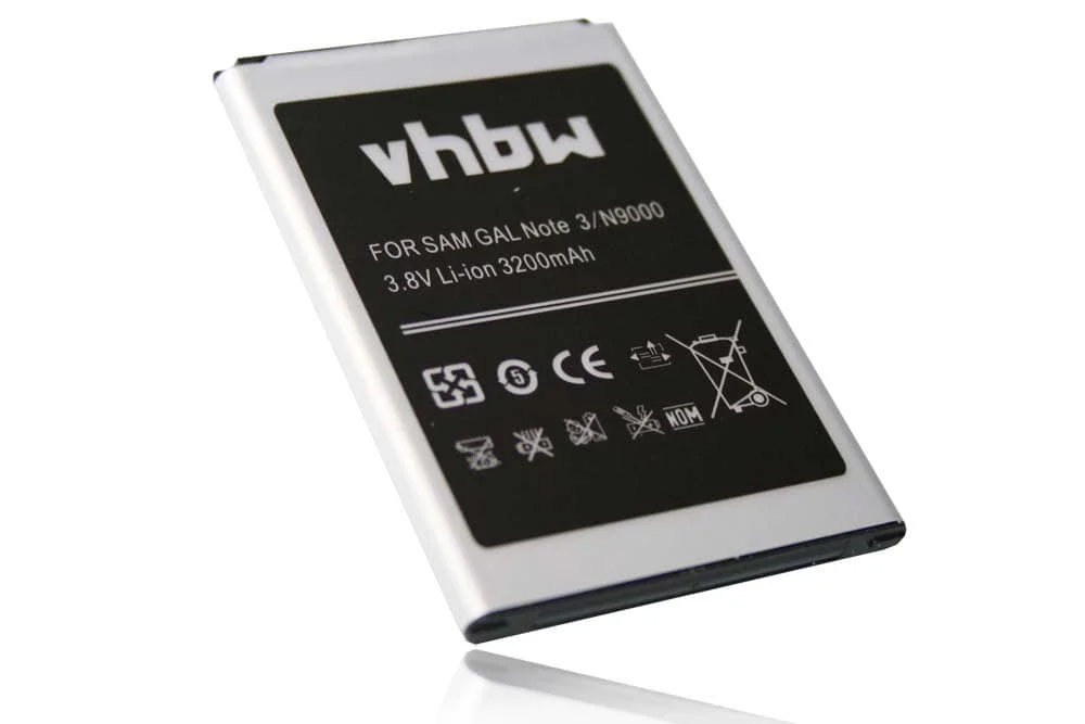 Batterie remplace Samsung B800, B800BE, B800BK, B800BU téléphone portable Samsung - 3200mAh 3,8V Li-ion
