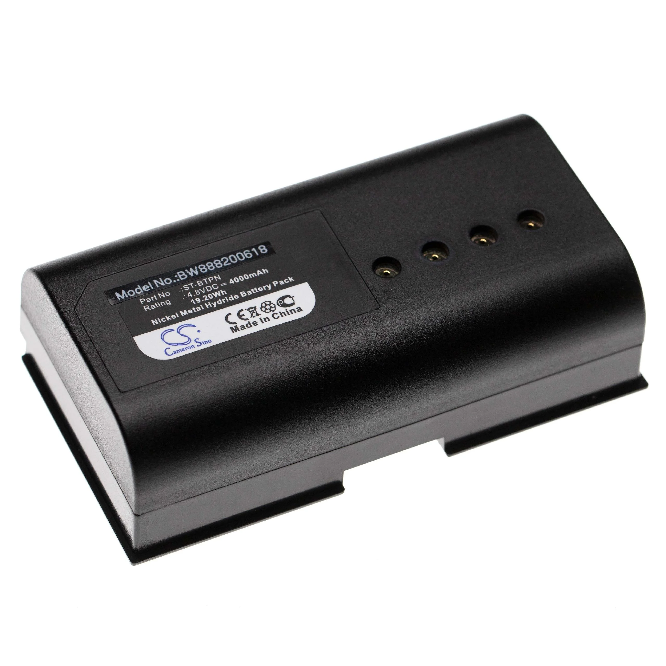 Batterie remplace Crestron ST-BTPN touchpad - 4000mAh 4,8V NiMH