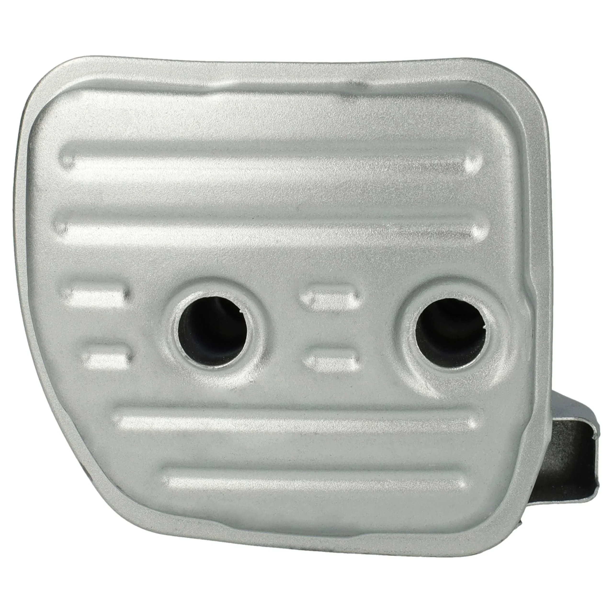 Silencieux remplace Stihl 1143 140 0661 pour tronçonneuses Stihl - 11 x 8,4 x 6,5 cm argenté