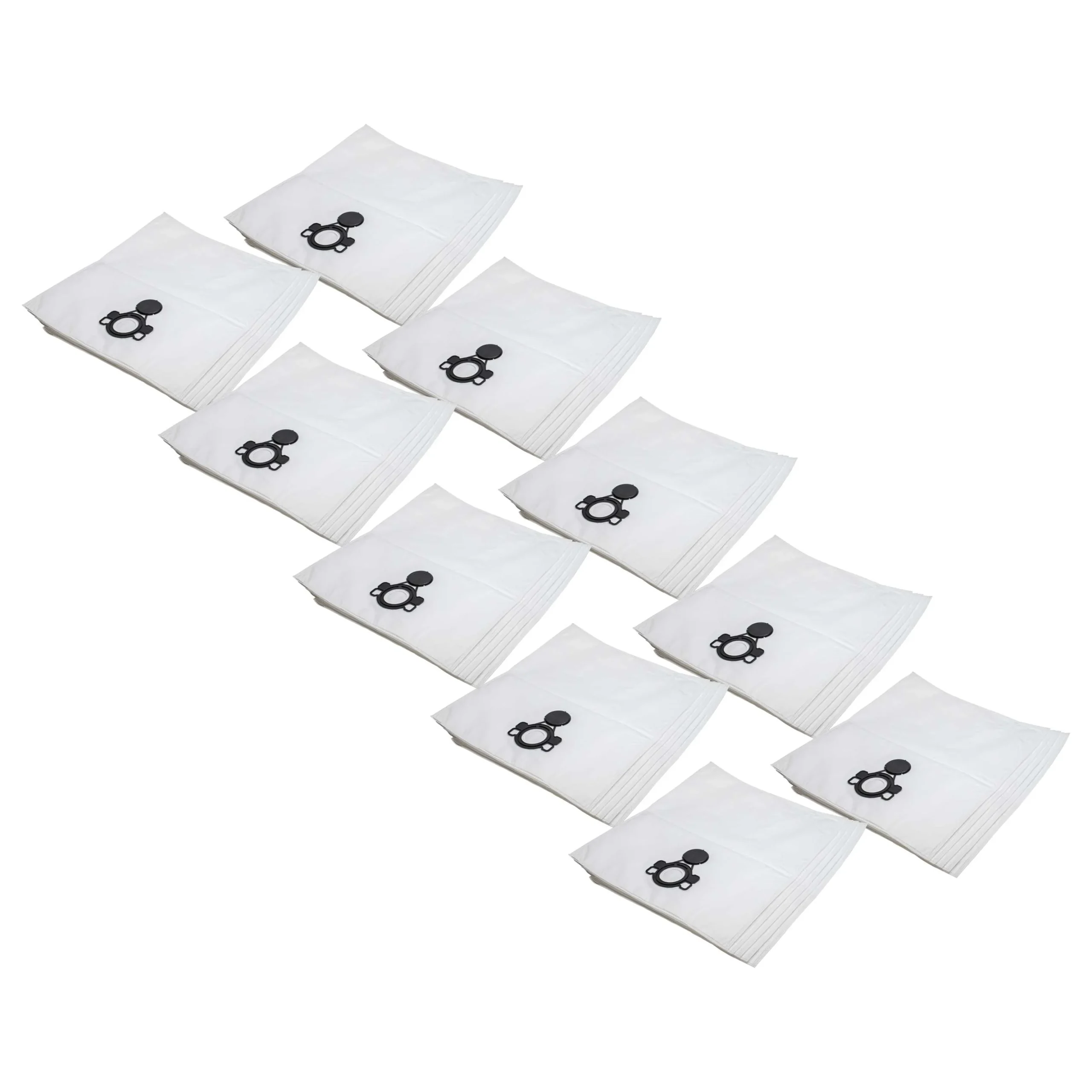 50x Sac remplace Mirka 842028044518, 8999700211 pour aspirateur Mirka - microfibre non tissée