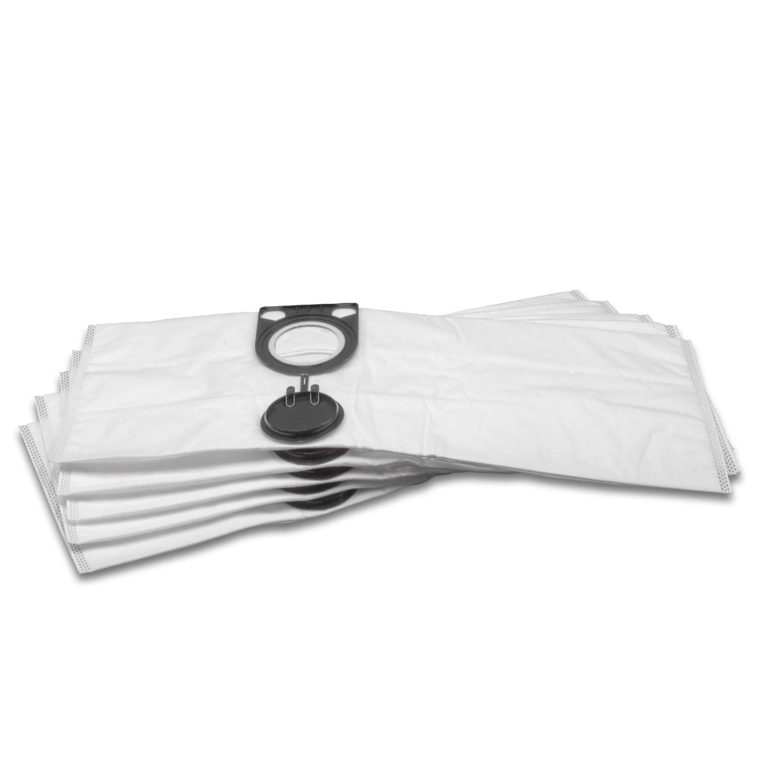 5x Sac remplace Metabo 631754000, 631629000 pour aspirateur Metabo - microfibre non tissée