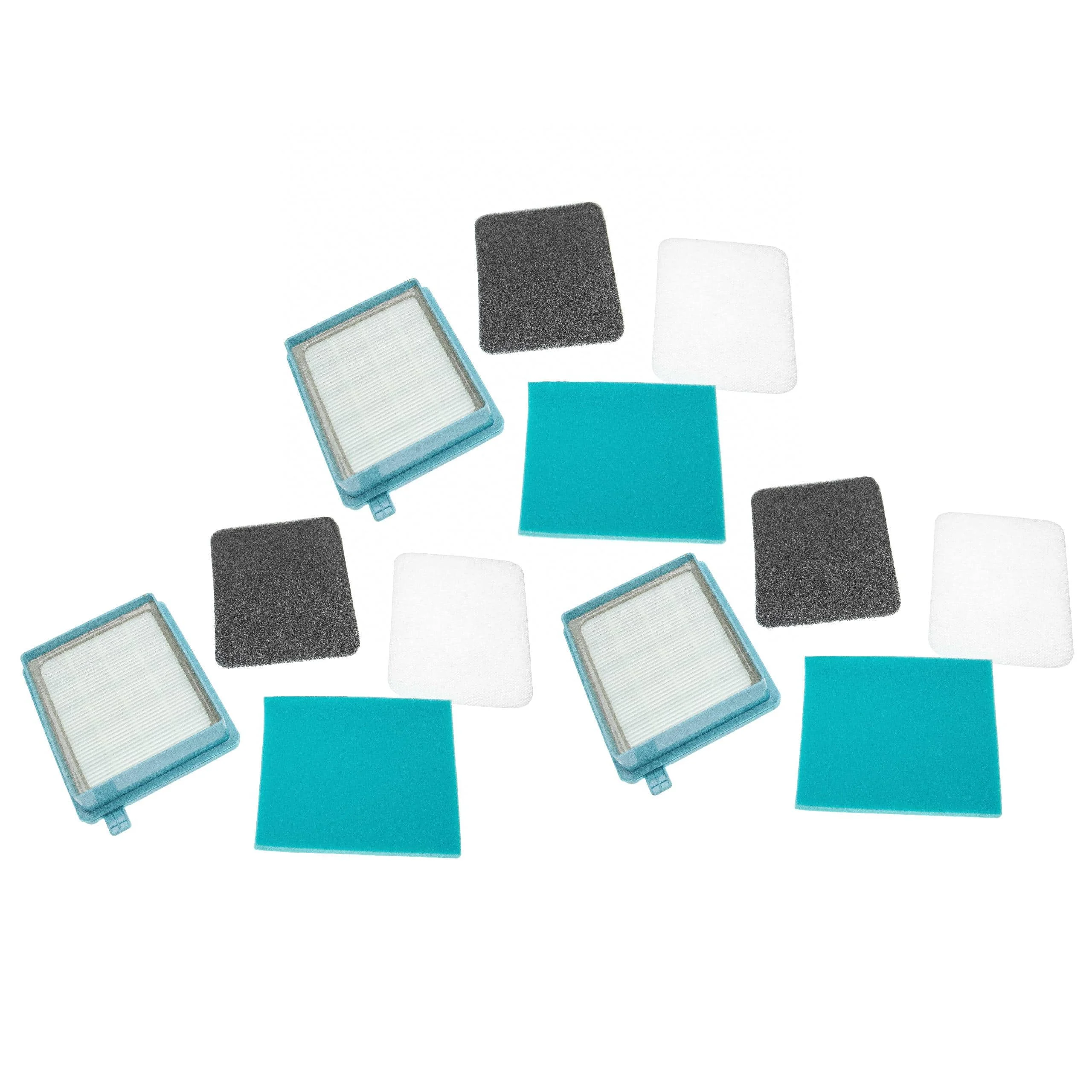 12x Filtres remplace Grundig 9178005623 pour aspirateur Philips - Accessoires pour aspirateur