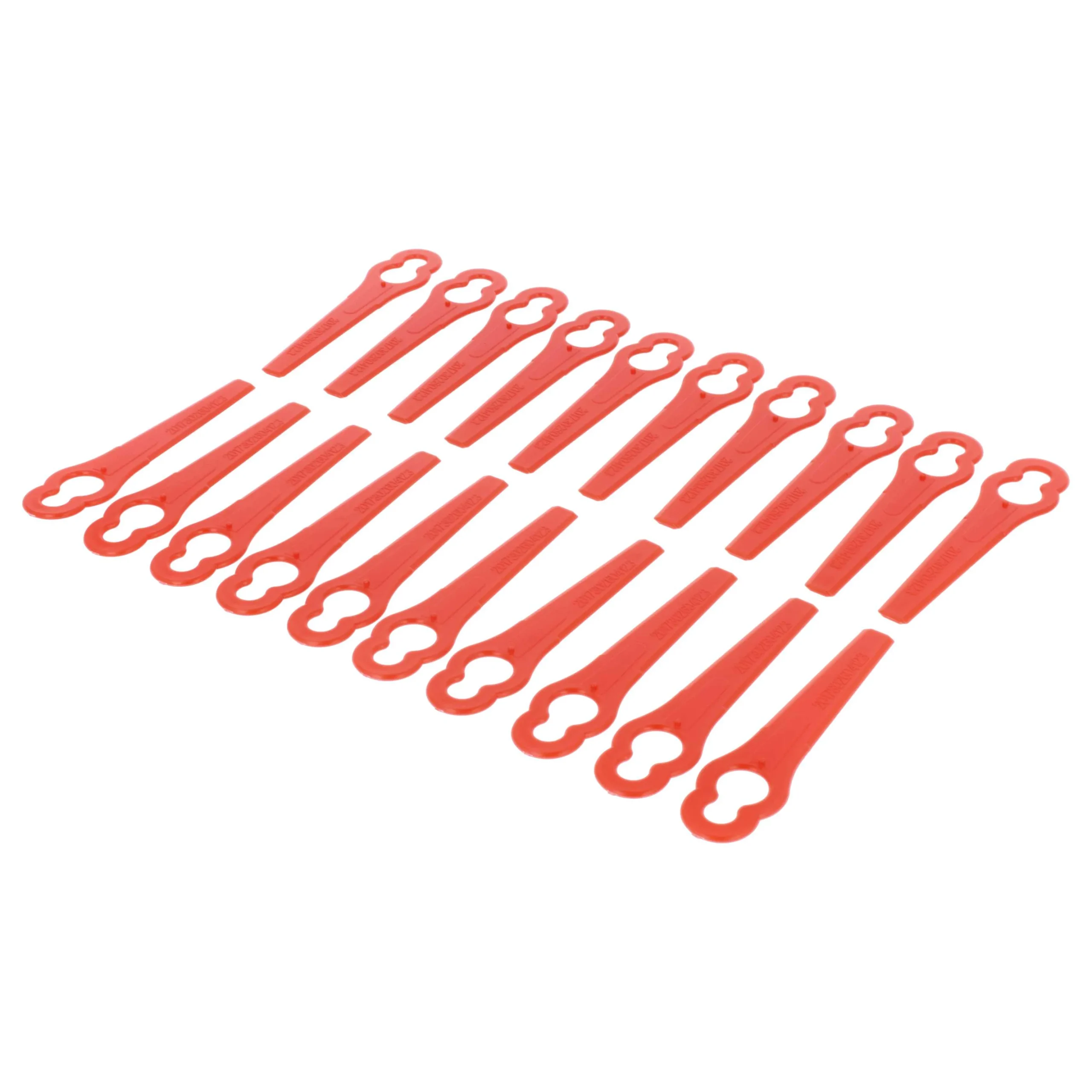 20x Lames remplace ALM BQ026 pour débroussailleuse – Couteaux plastique, Rot - Accessoires pour outils