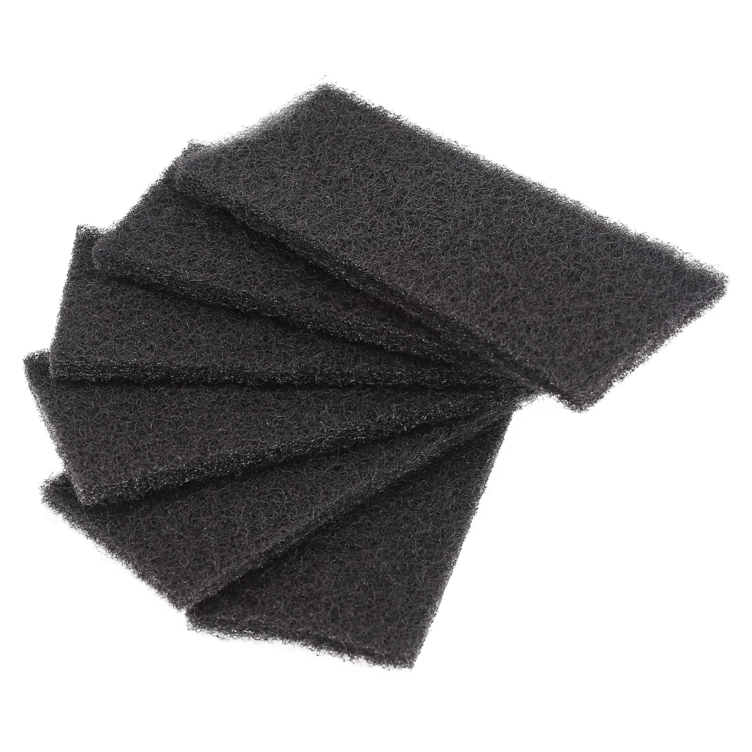 6x Filtre à charbon actif remplace Franke 1330038254 pour poubelle, compost Franke - 6,5 x 15,5 x 1,5 cm