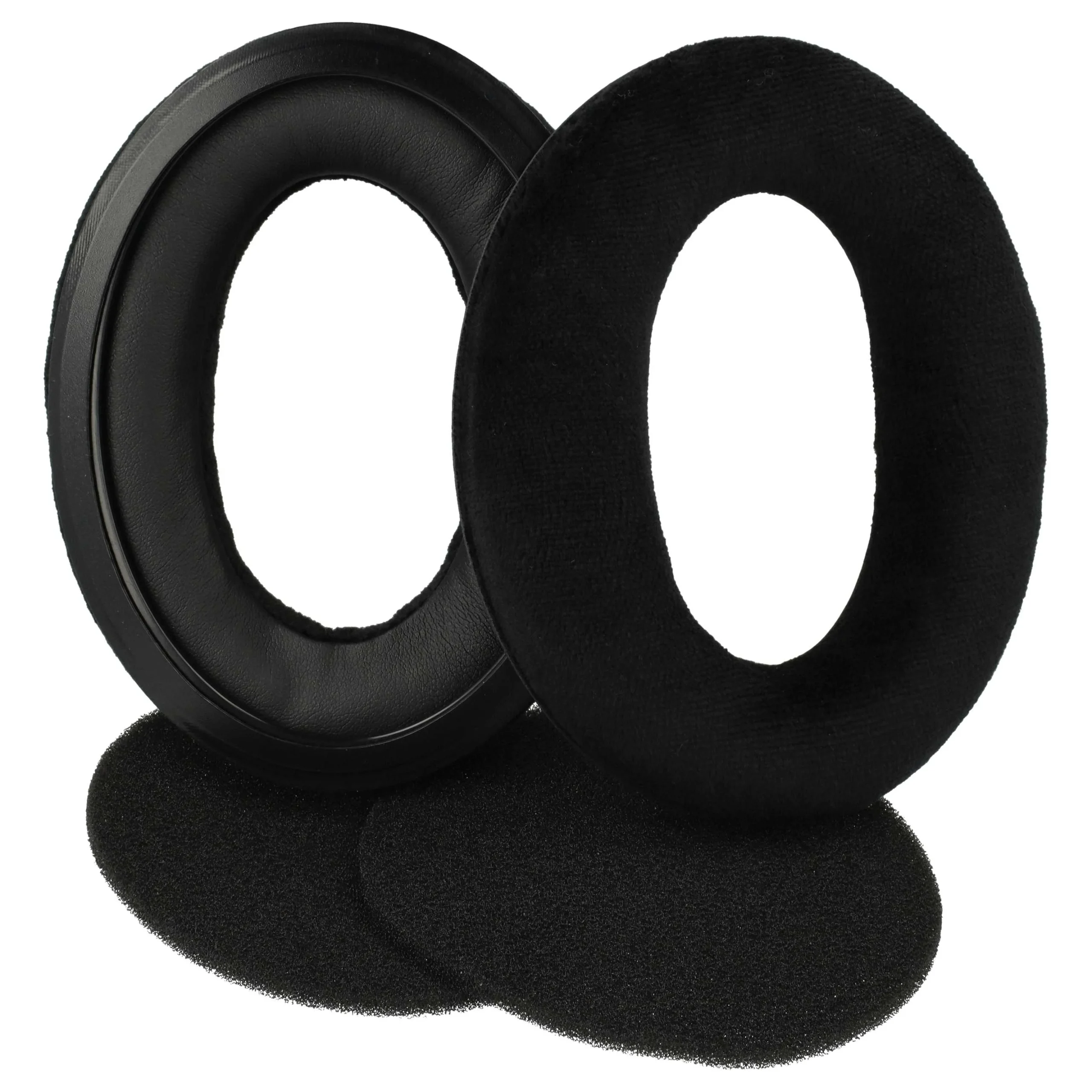 Coussinets d'oreille pour casques écouteurs Sennheiser HD515 - noir
