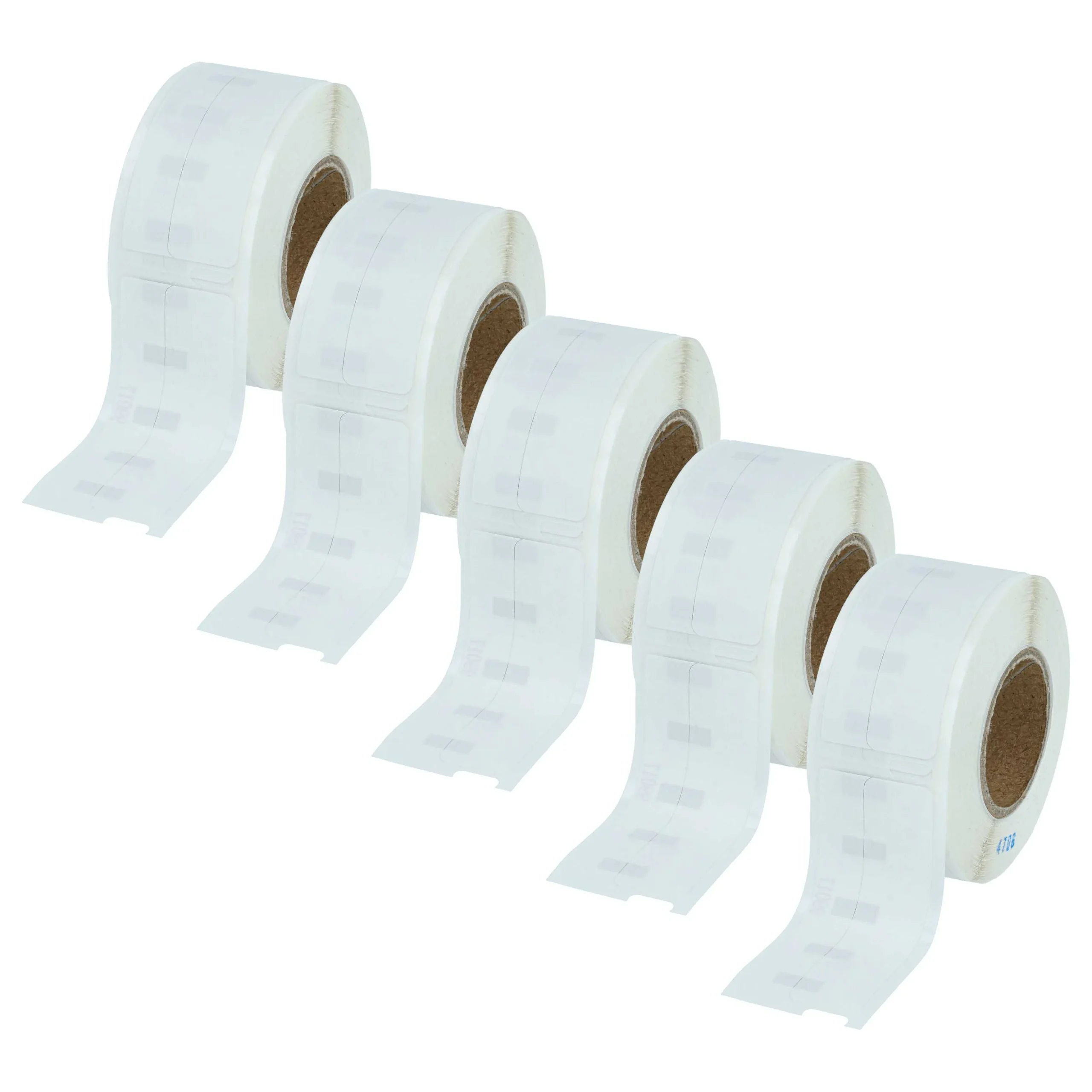 5x Étiquette remplacent Dymo 99017 pour imprimante étiqueteuse - 12mm x 50mm