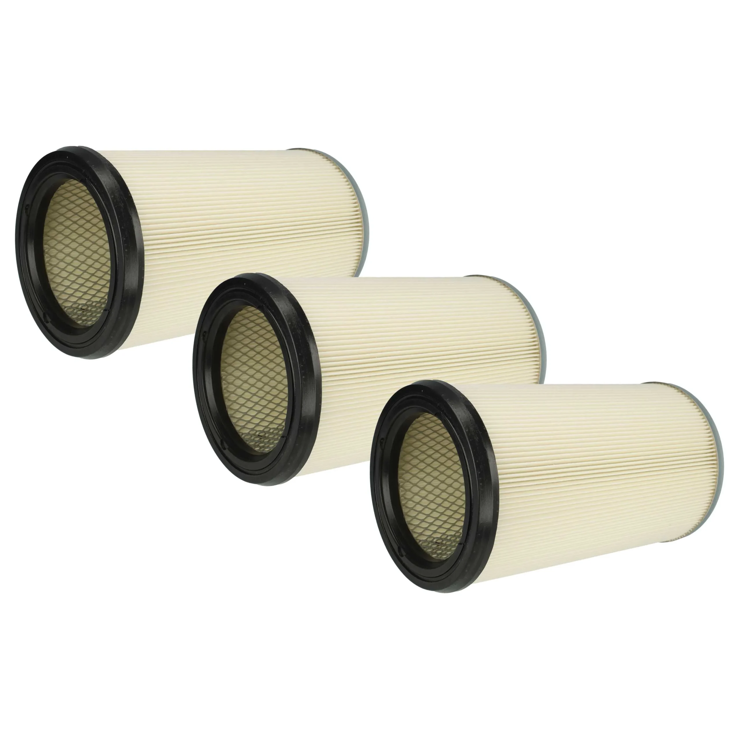 3x Filtre remplace Kärcher 5.731-007.0 pour aspirateur Kärcher - Cartouche Filtre, blanc / argenté / bleu