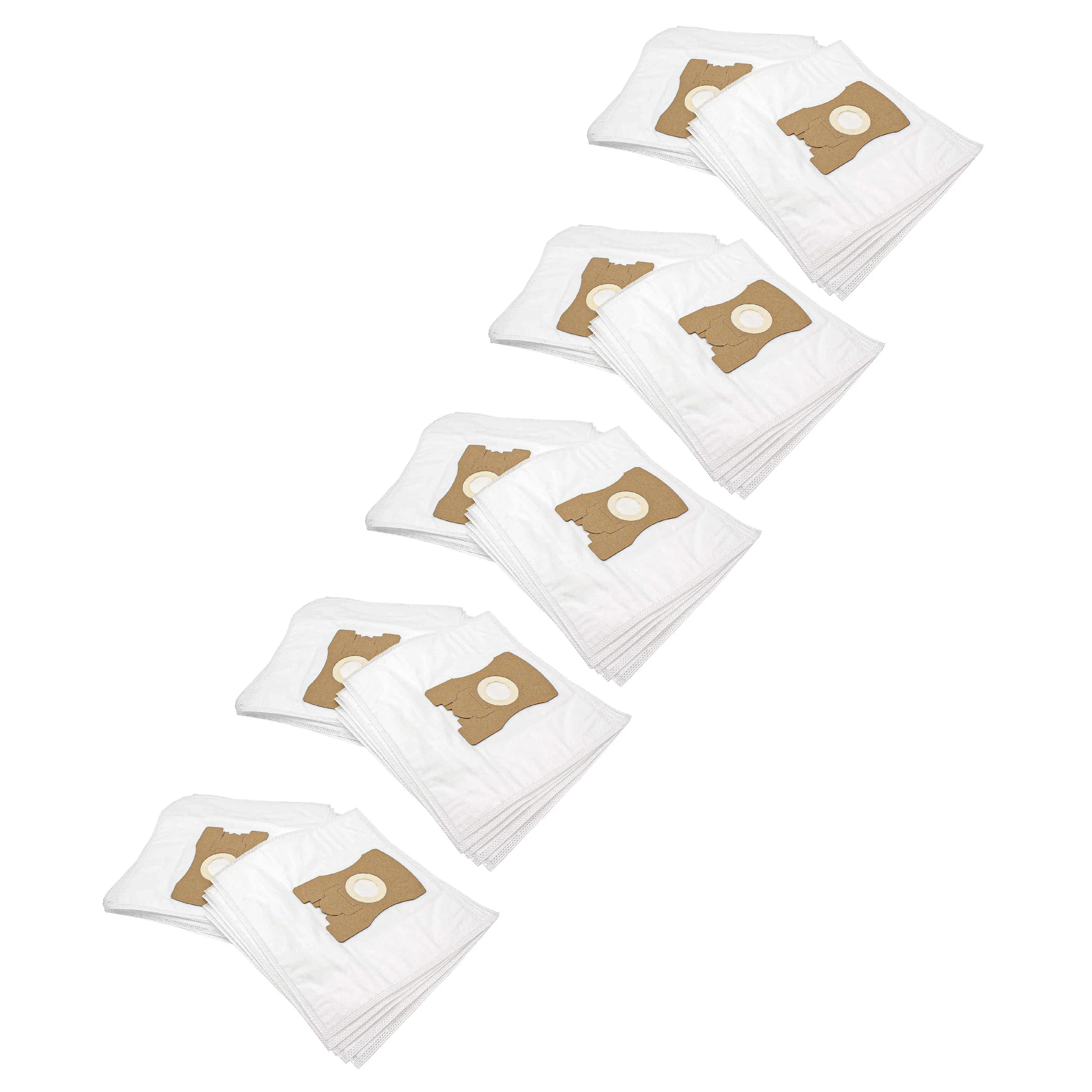 50x Sac pour aspirateur Vorwerk Tiger VT265, VT270, 265, 270 - microfibre non tissée