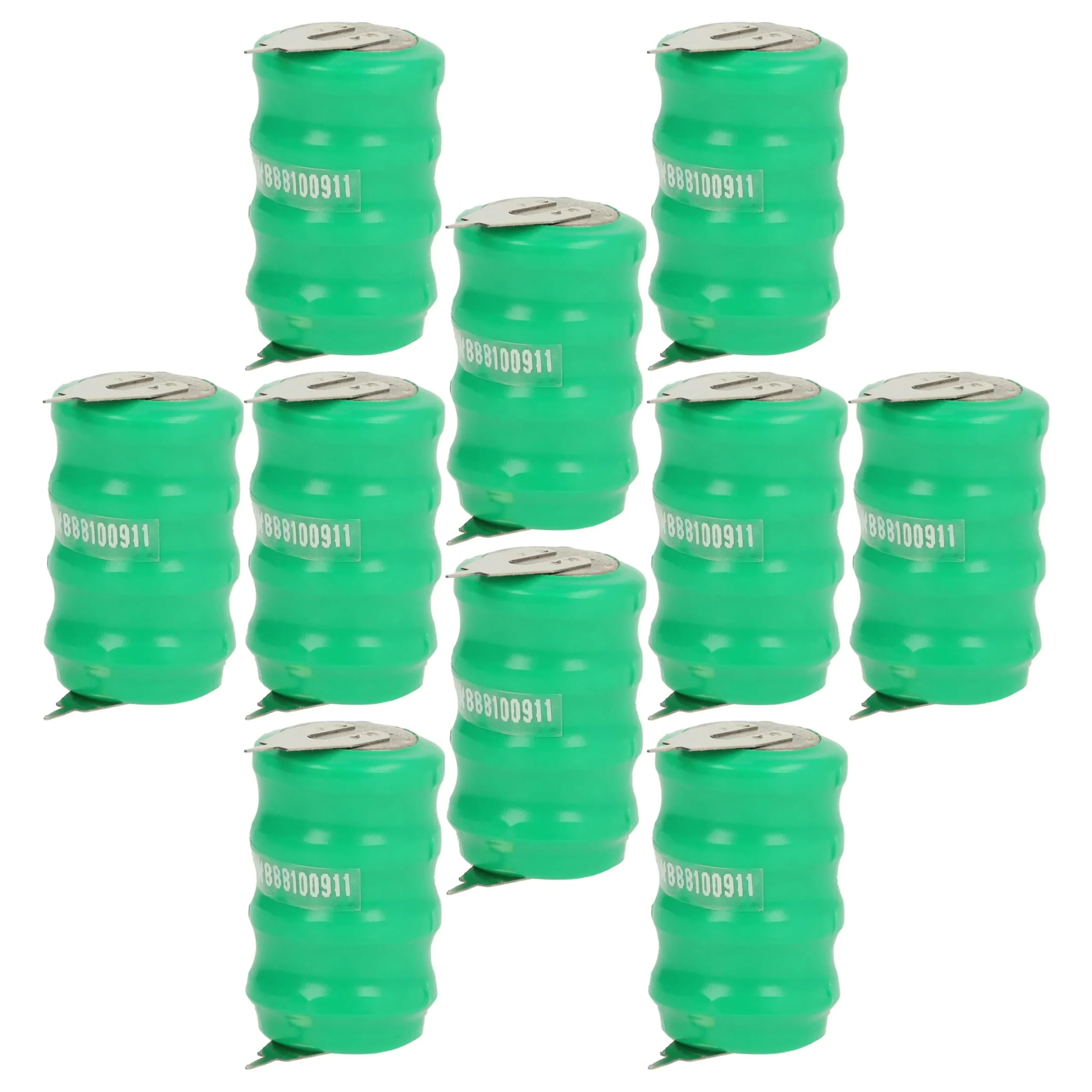 10x Piles bouton de type V80H pour le modélisme et autres - 80mAh 4,8V NiMH