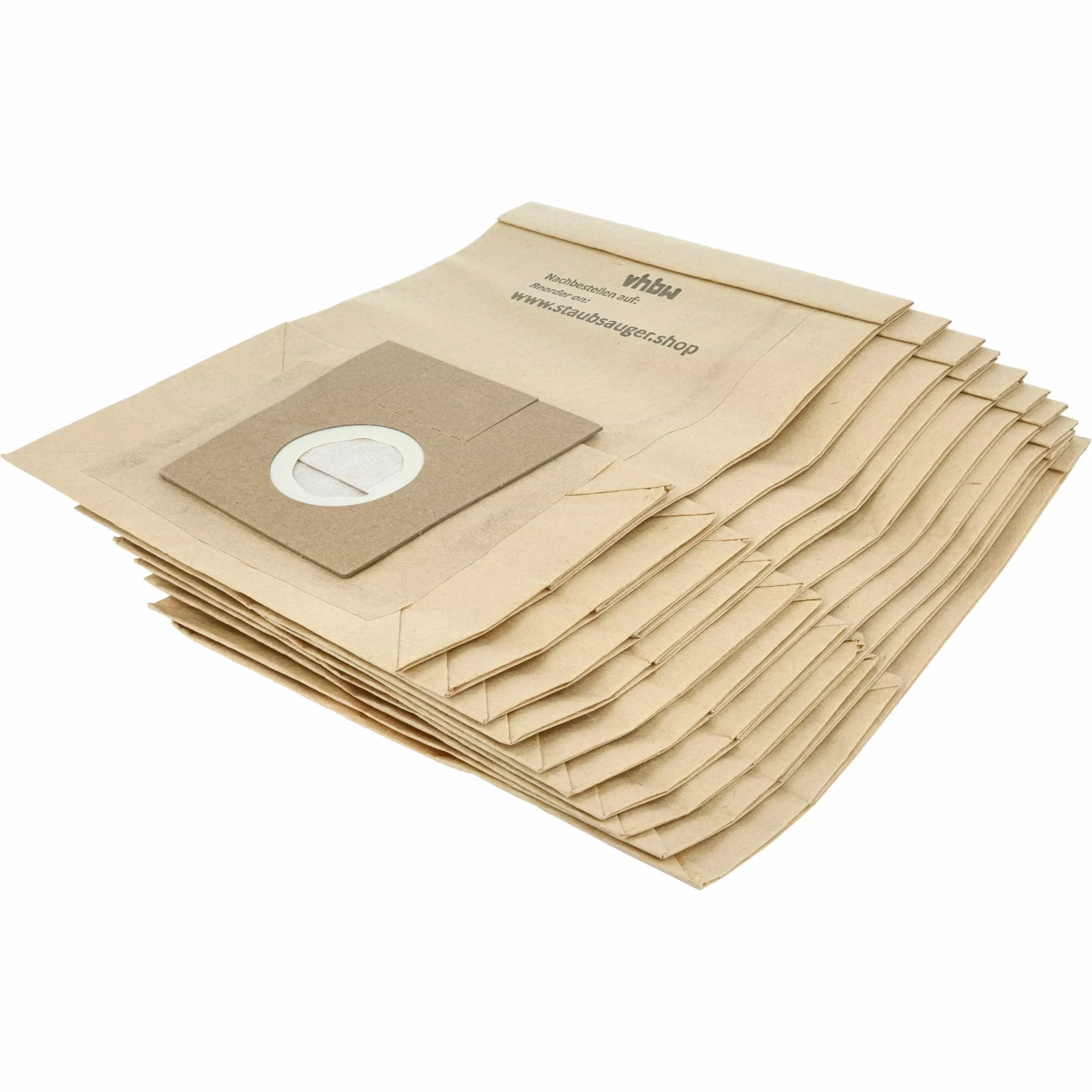 10x Sac remplace Bosch taile G, taille G XL, taille F, taille E, taille G XXL pour aspirateur Satrap - papier
