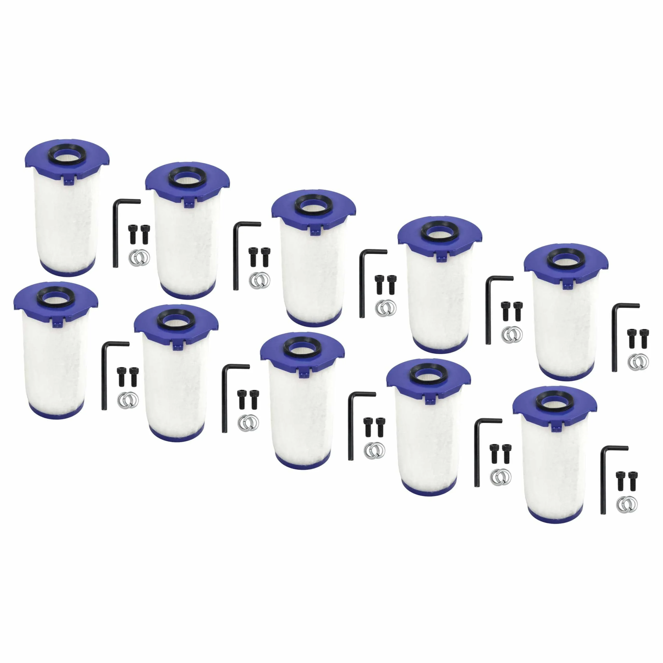 10x Filtre HEPA remplace Dyson 970528-01 pour sèche-mains Dyson - Filtre à air H13