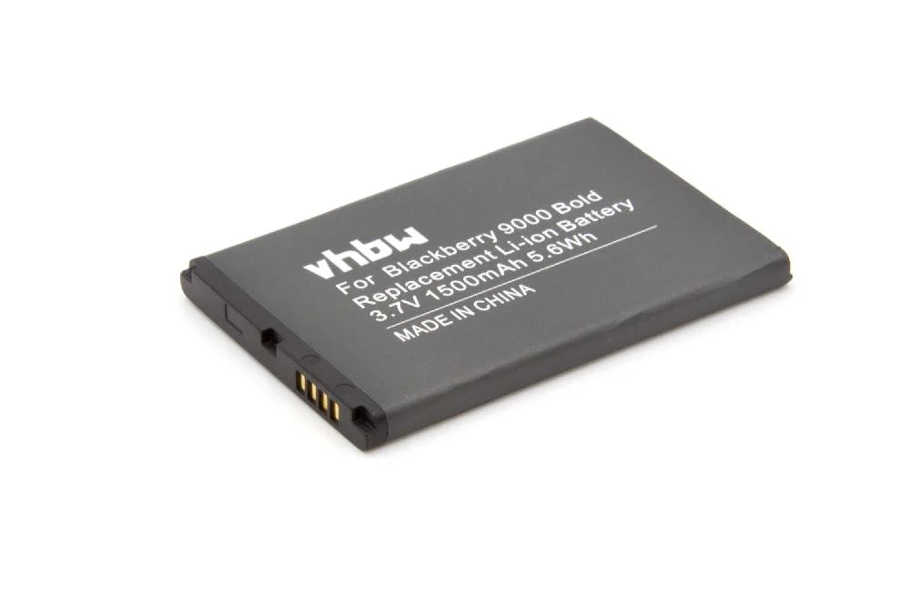 Batterie remplace BlackBerry BAT-14392-001, ACC14392-001 téléphone portable Blackberry - 1500mAh 3,7V Li-ion