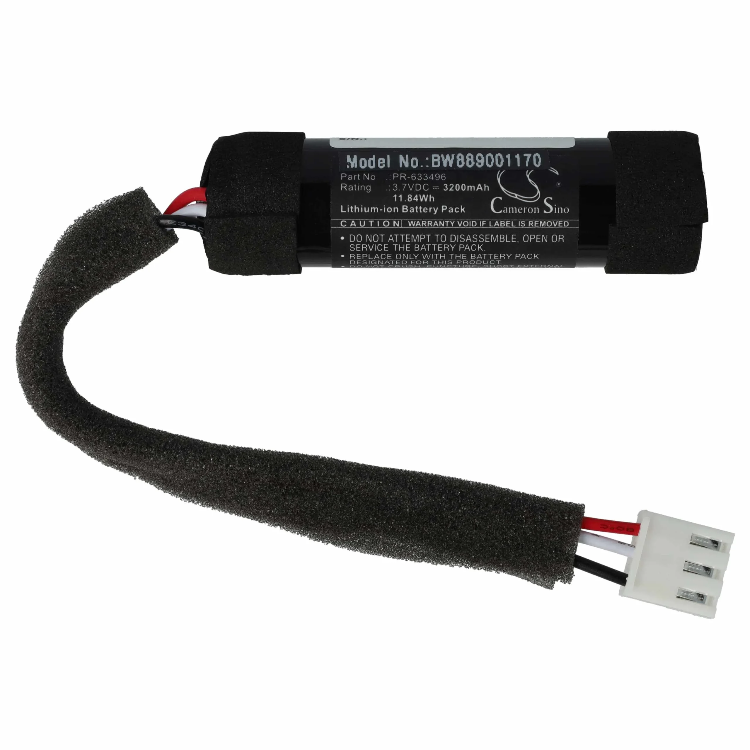 Batterie remplace Harman Kardon PR-633496 enceinte Harman/Kardon - 3200mAh 3,7V Li-ion