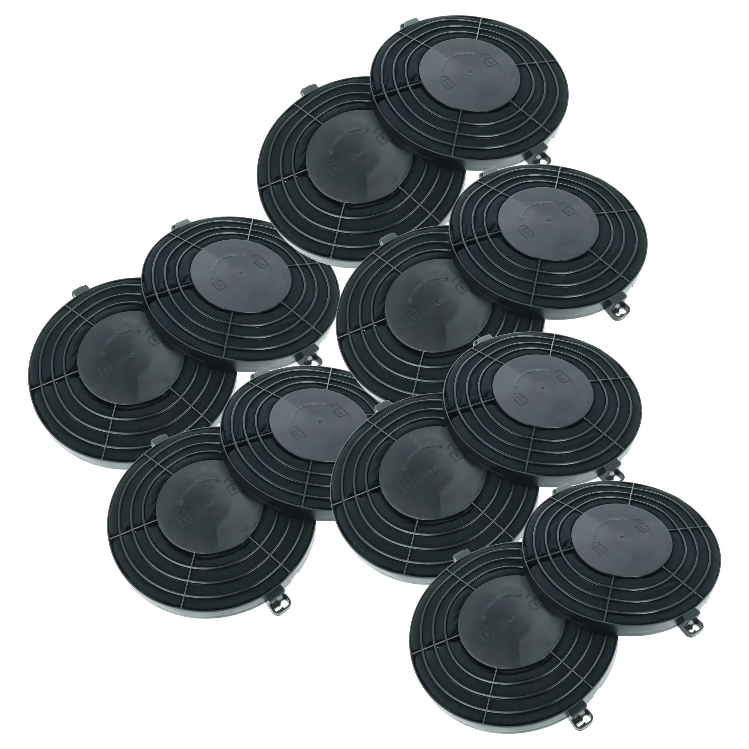 12x Filtres à charbon actif remplace IKEA 604.019.57, Nyttig FIL 900 pour hotte Ikea - Accessoires appareils ménagers