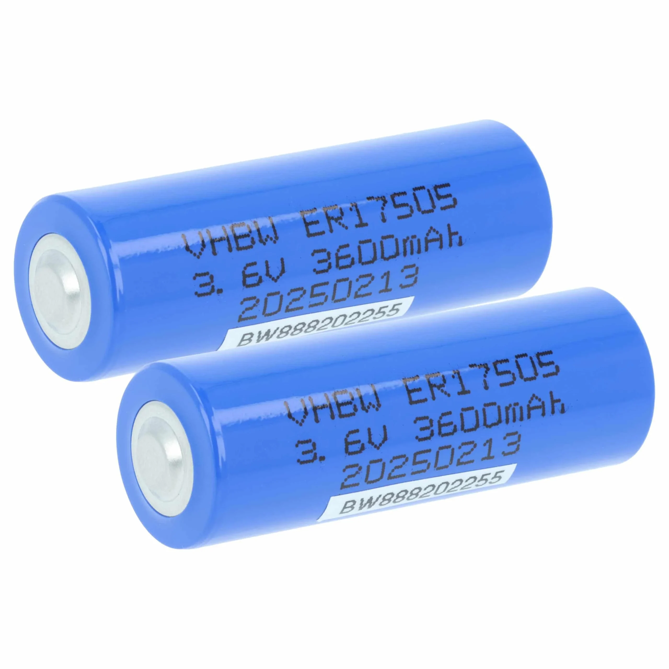 Pile (2 pcs.) spéciales ER17505 / SB-A01 (Size A) / LS17500 / ER17/50 - 3600mAh 3,6V Li-MnO2