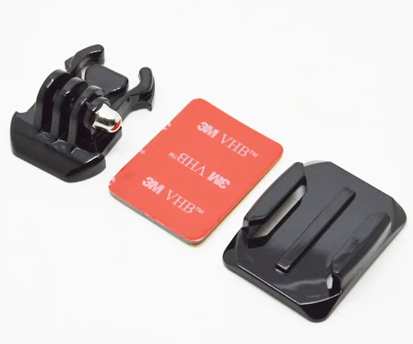 Set de fixation pour action cam Garmin, GoPro Hero - Autocollant