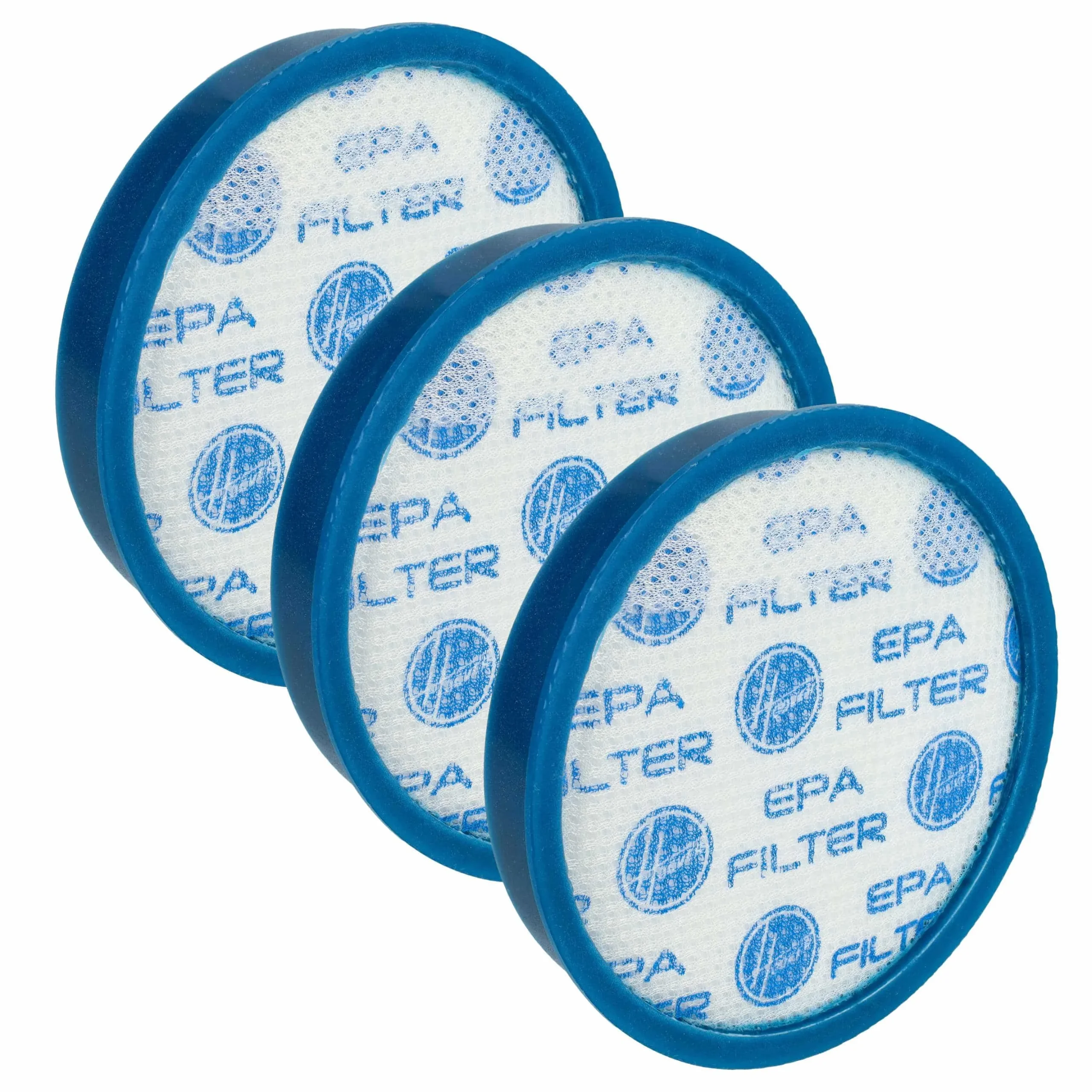 3x Filtre remplace Hoover S115, 35601325 pour aspirateur - filtre pré-moteur HEPA, 13,5 x 13,5 cm