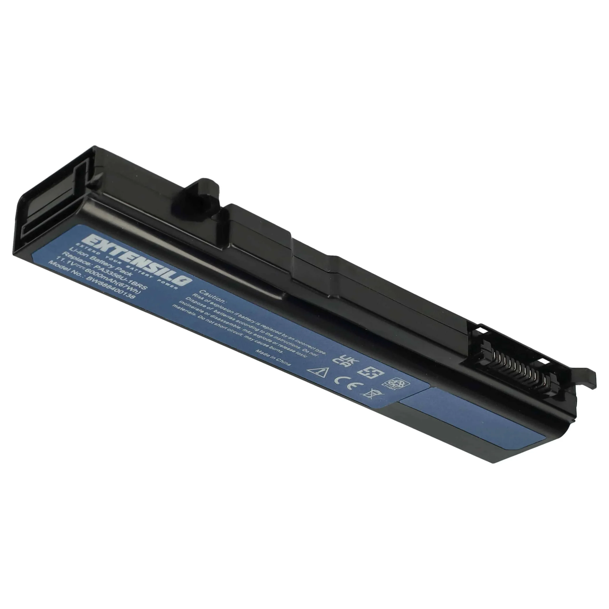 Batterie remplace Toshiba A9-S9020V, PA3356U-1BAS pour ordinateur portable Toshiba- 6000mAh 11,1V Li-ion