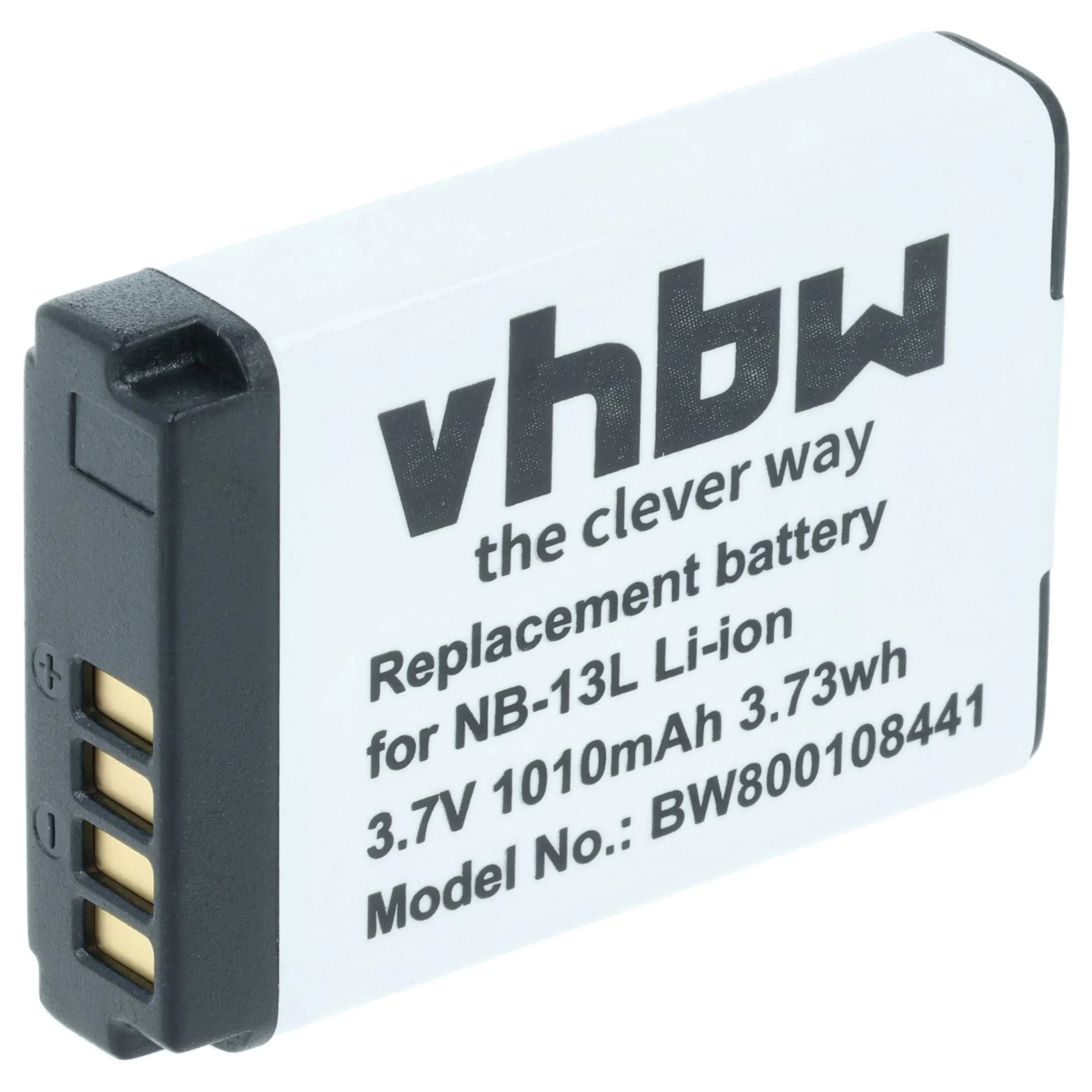 Batterie remplace Canon NB-13L pour appareil photo Canon- 1010mAh 3,7V Li-ion