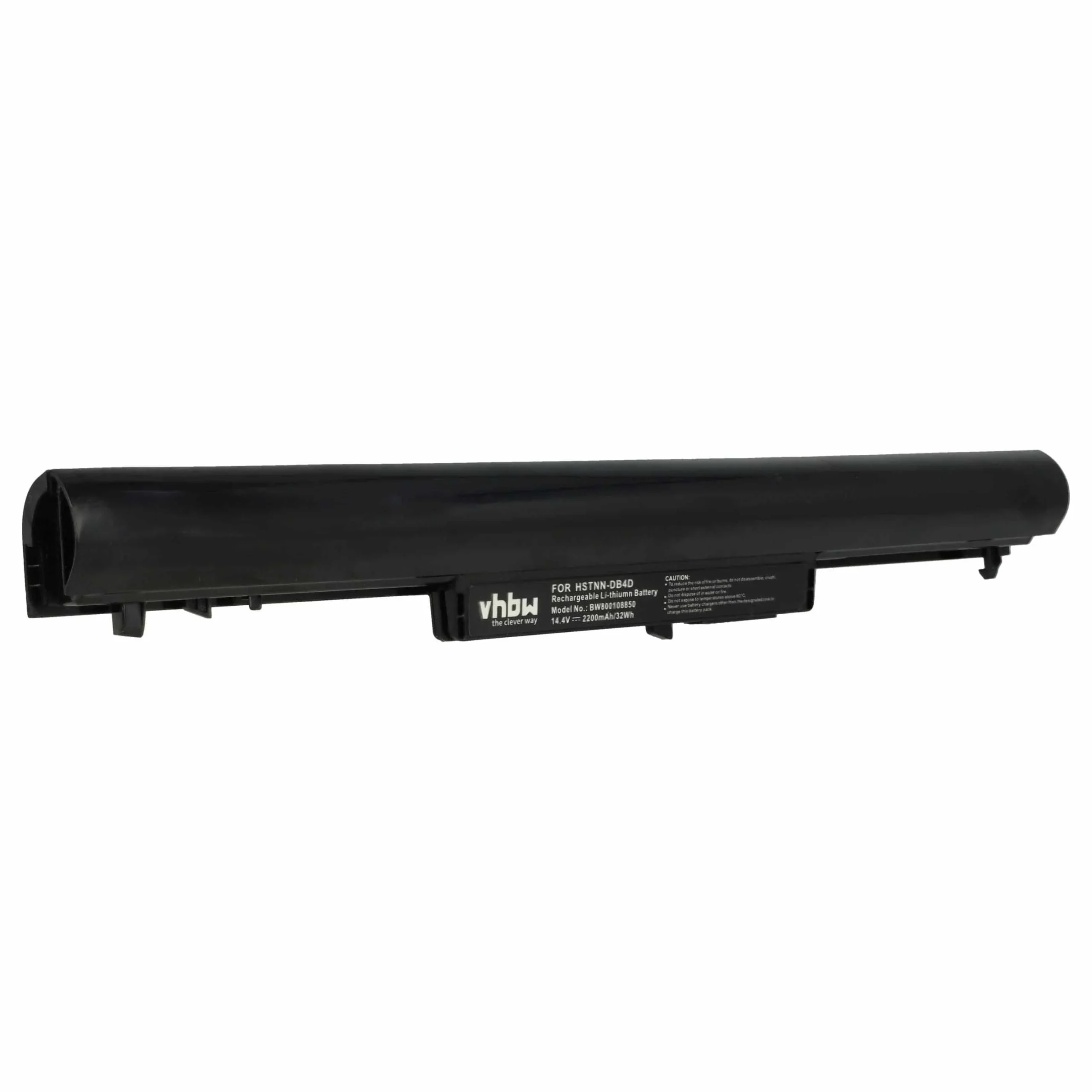 Batterie remplace HP 694864-851, 694864-51, 694864-241 pour ordinateur portable HP- 2200mAh 14,4V Li-ion, noir