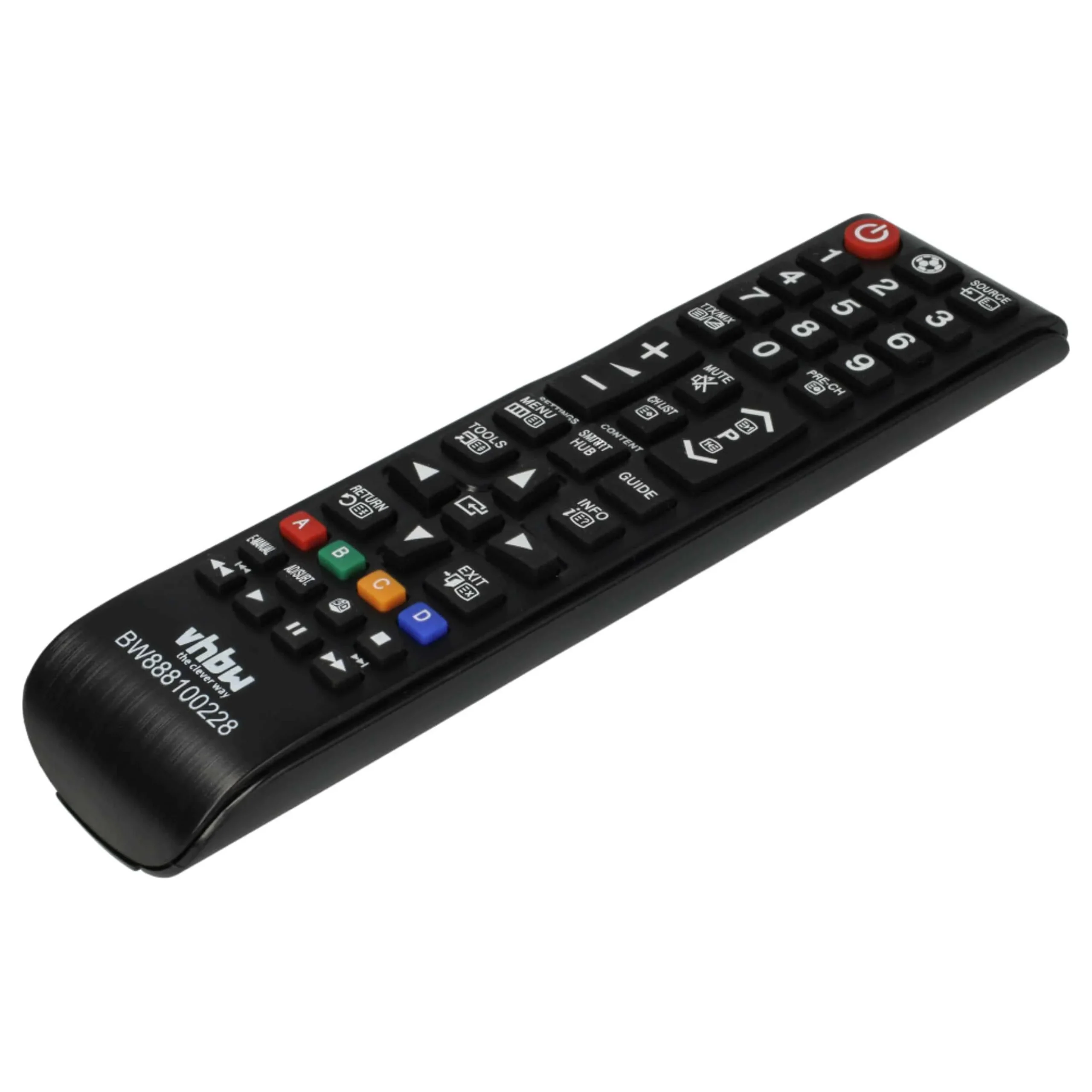 Télécommande remplace Samsung AA59-00496A, AA59-00786A, AA59-00603A, AA59-00741A pour télévision Samsung