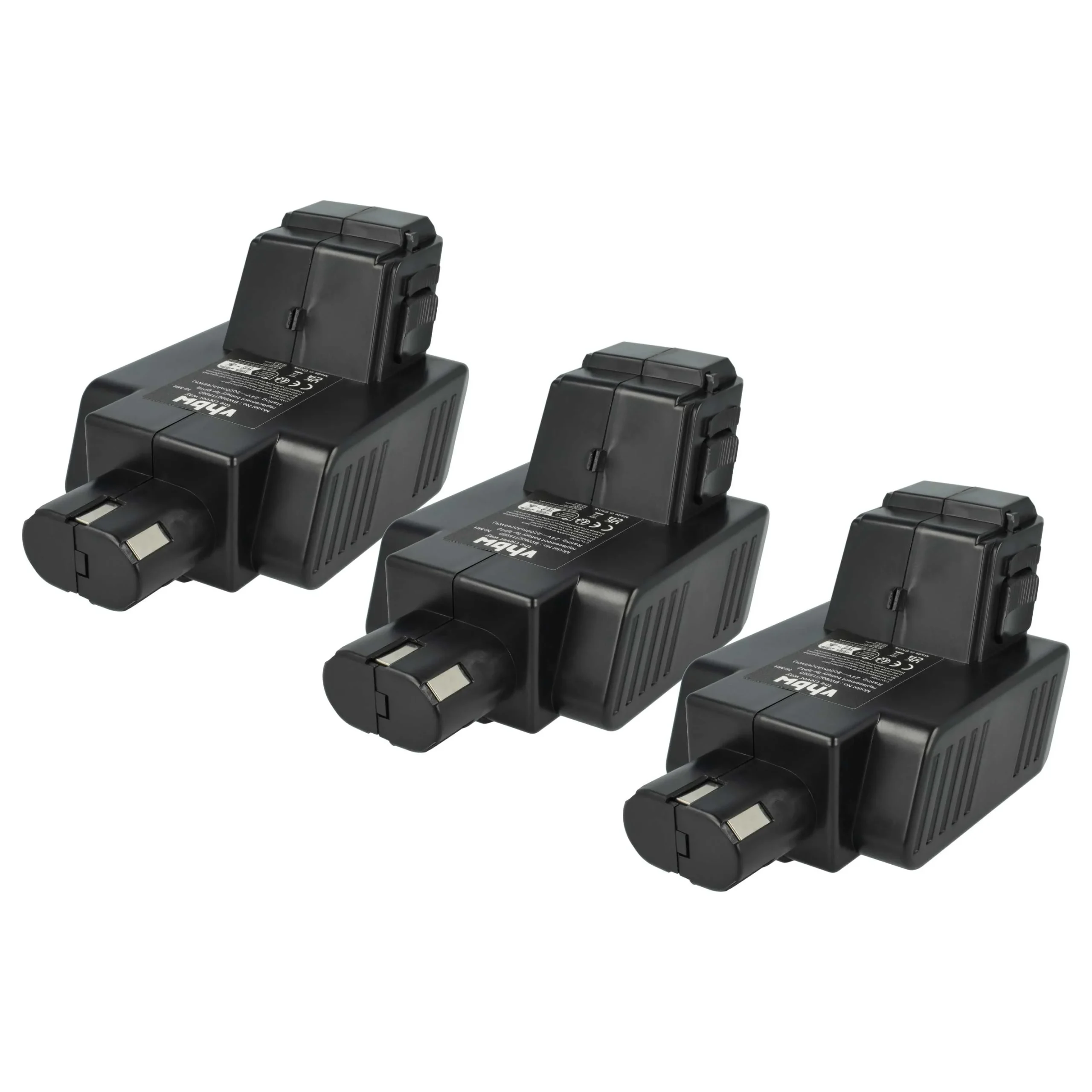 Batterie (3 pcs.) remplace Hilti BP72, BP60, 331530, BP40 outil électrique Hilti - 2Ah 24V NiMH