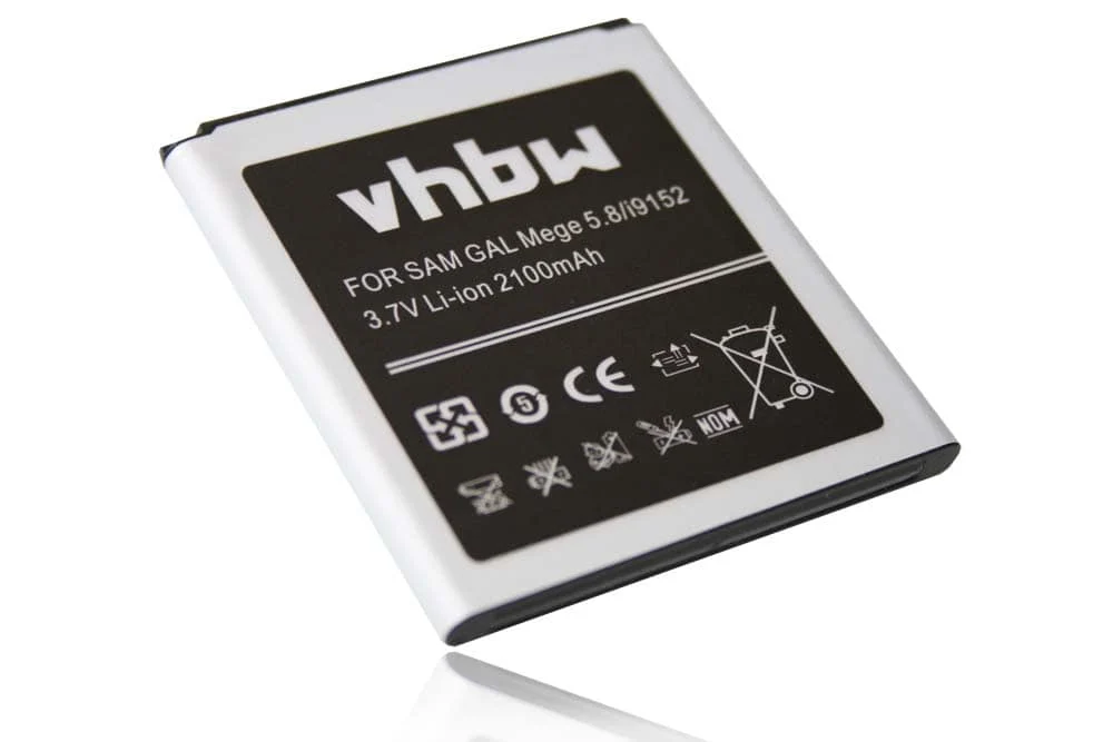 Batterie remplace Samsung B650, B650AE, B650AC téléphone portable Samsung - 2100mAh 3,7V Li-ion