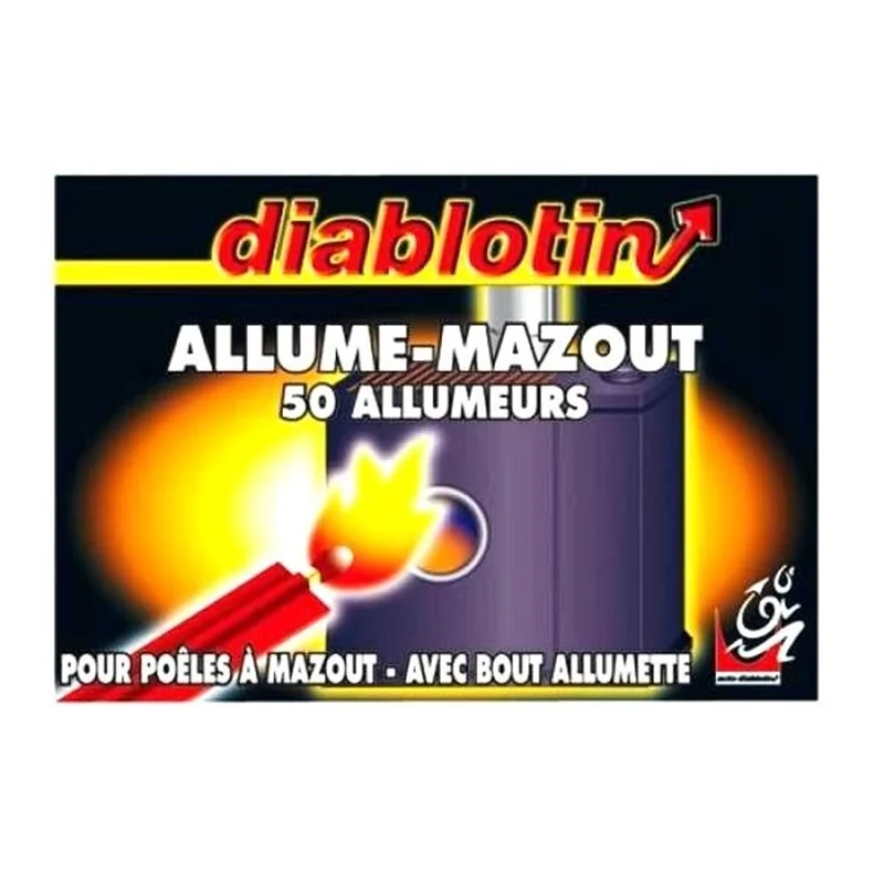 Allume Mazoute DIABLOTIN en 50 p - Promos