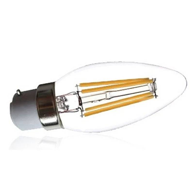 Ampoule flamme LED COB B22 4W 2700K - Promos