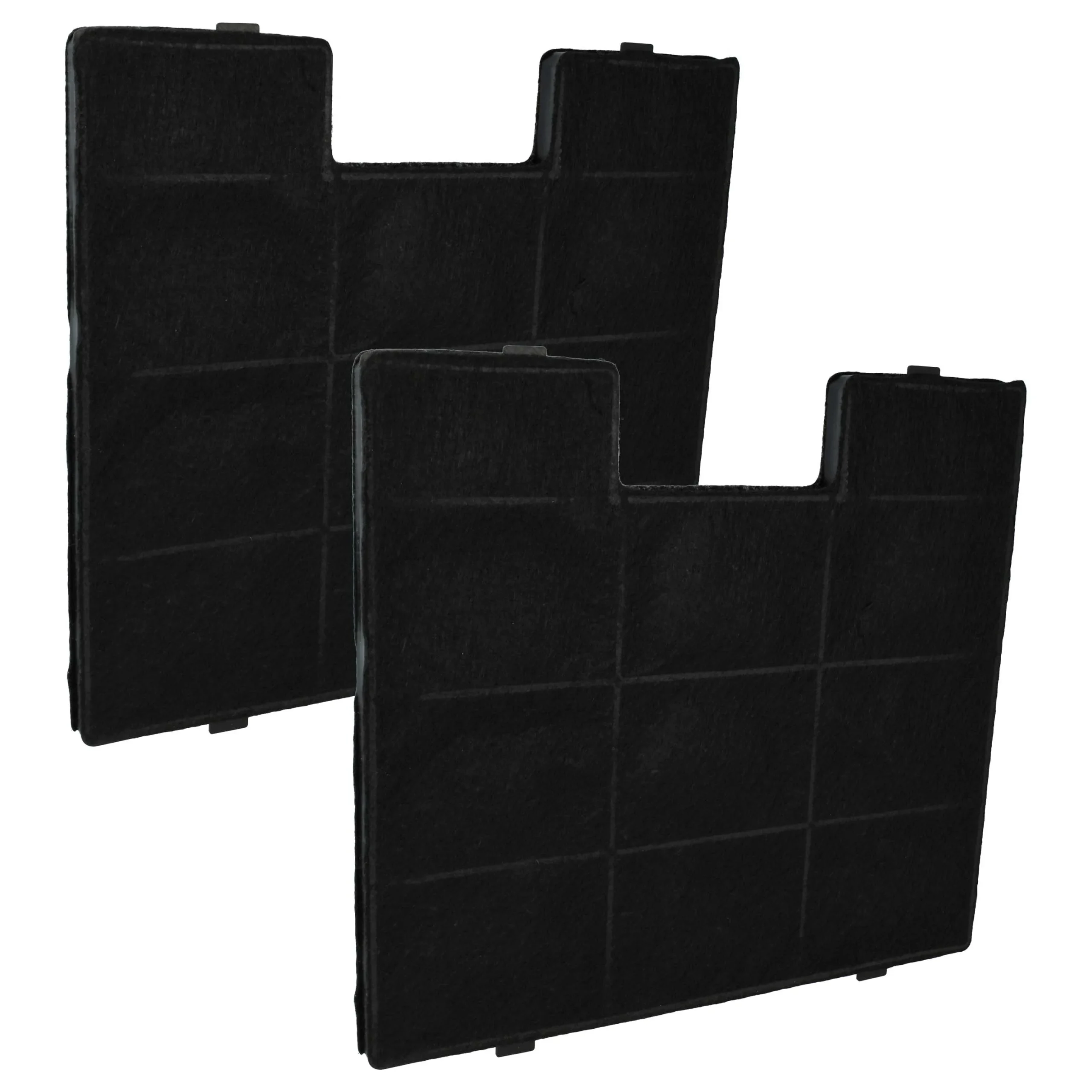 2x Filtres à charbon actif remplace Amica FW-K250, 1060042, 5906006600426, KF 17142 pour hotte Zelmer