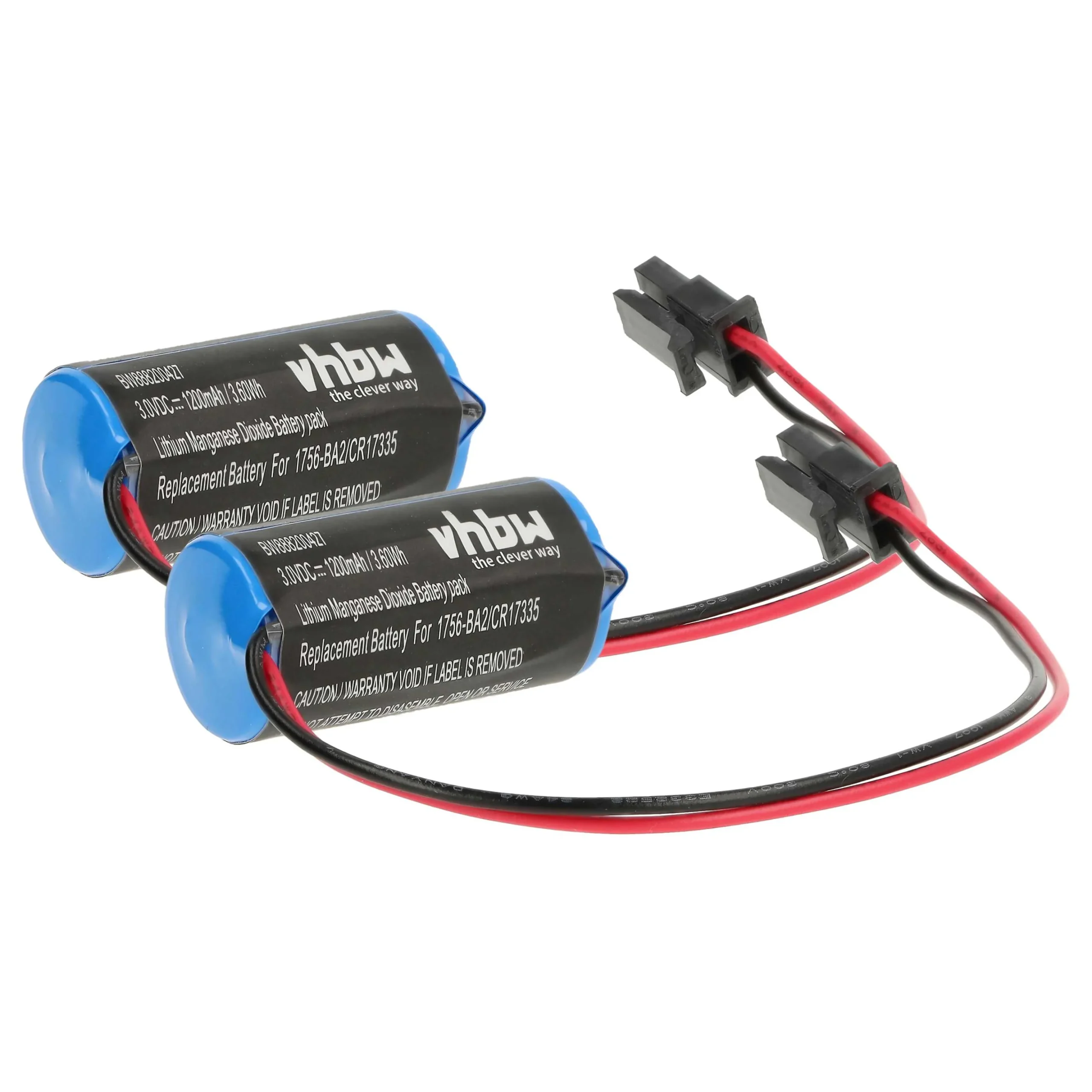 2x Batteries pour unité de contrôle Allen Bradley 1756-BA2, ControlLogix 5561, ControlLogix 5562, ControlLogix
