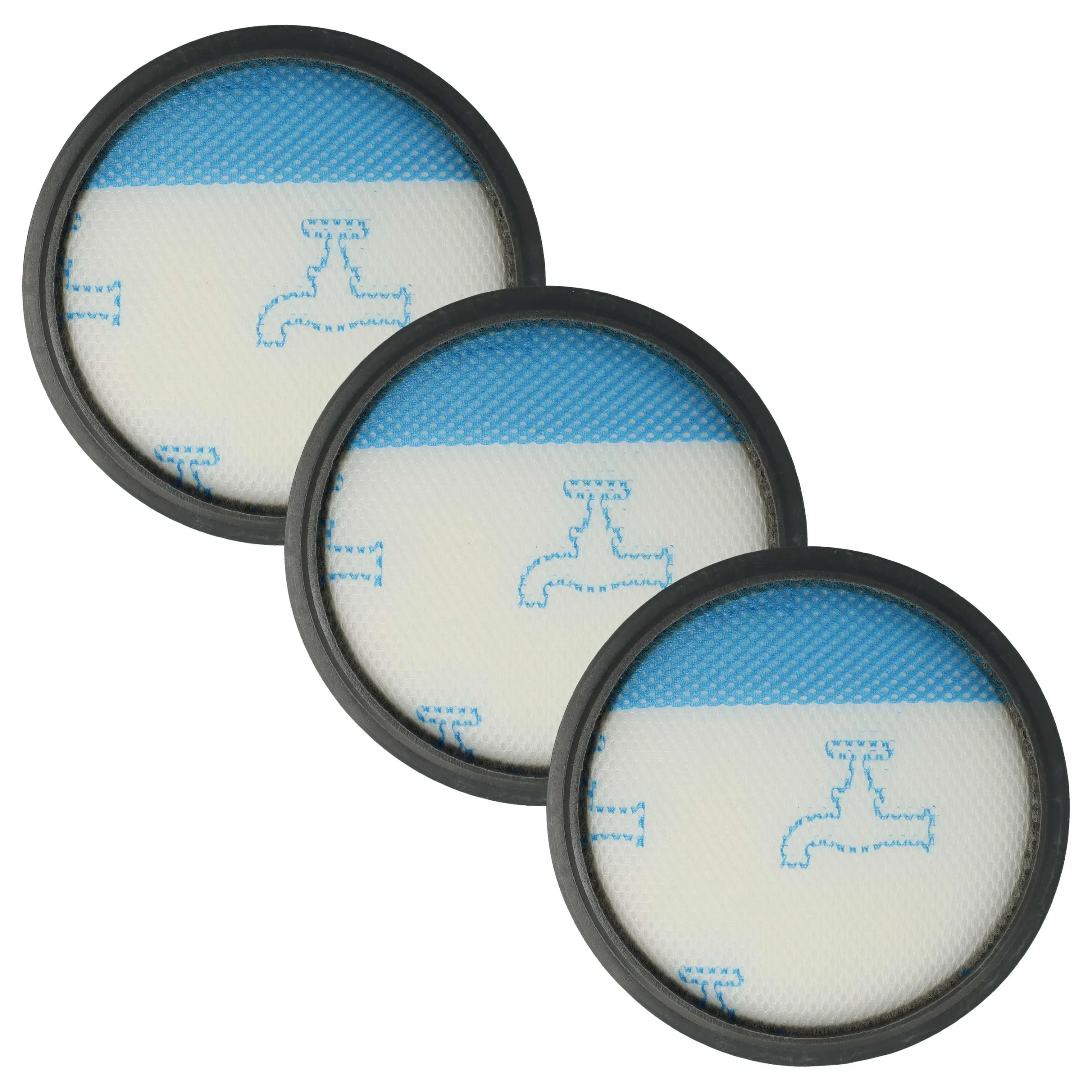 3x Filtre remplace Rowenta ZR903701 pour aspirateur - filtre pré-moteur