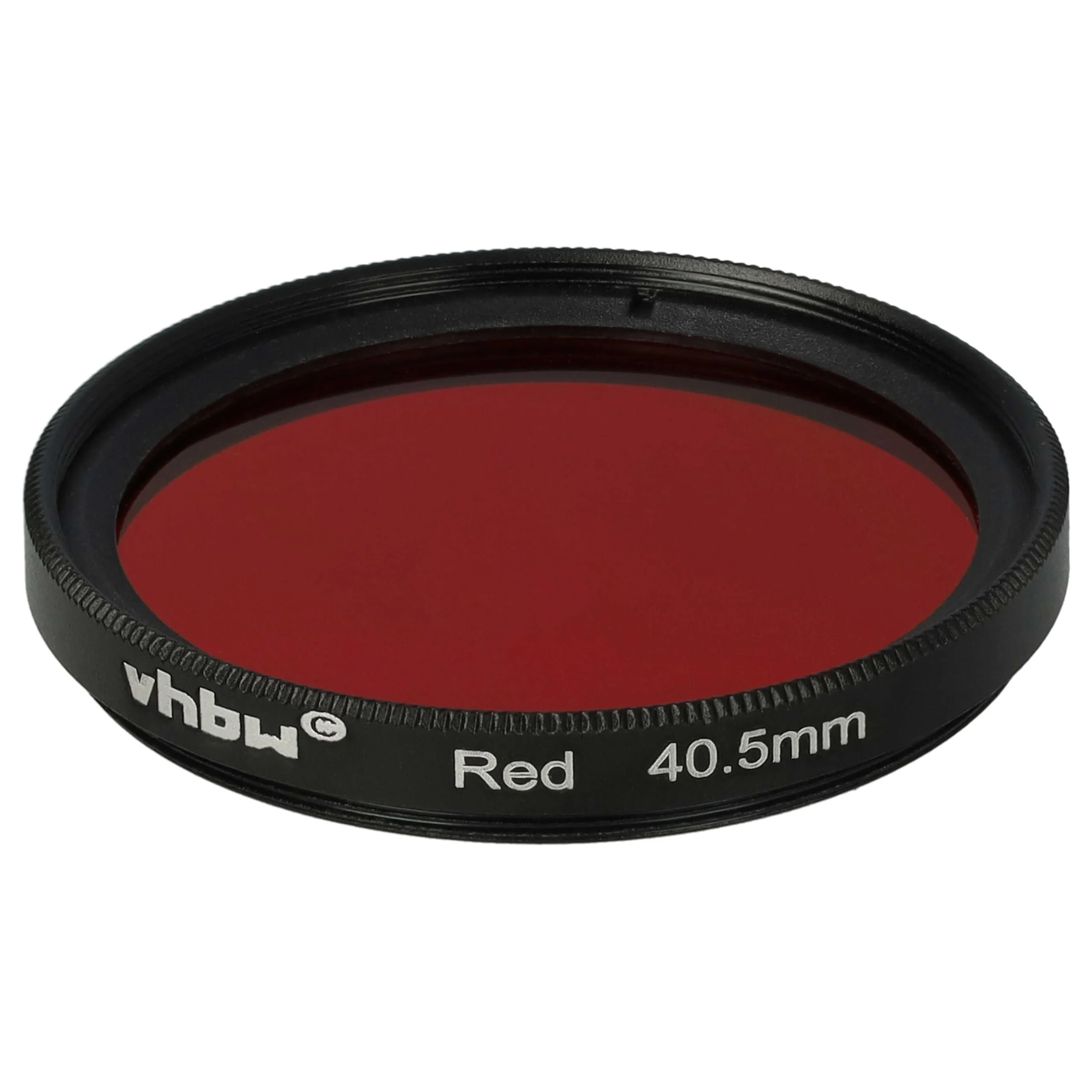 Filtre de couleur rouge pour objectifs d'appareils photo de 40,5 mm - Filtre rouge